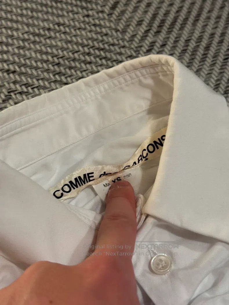 Comme des Garcons Comme Des Garcons Pure white gathered top Size XS / US 0-2 / IT 36-38 - 3 Thumbnail