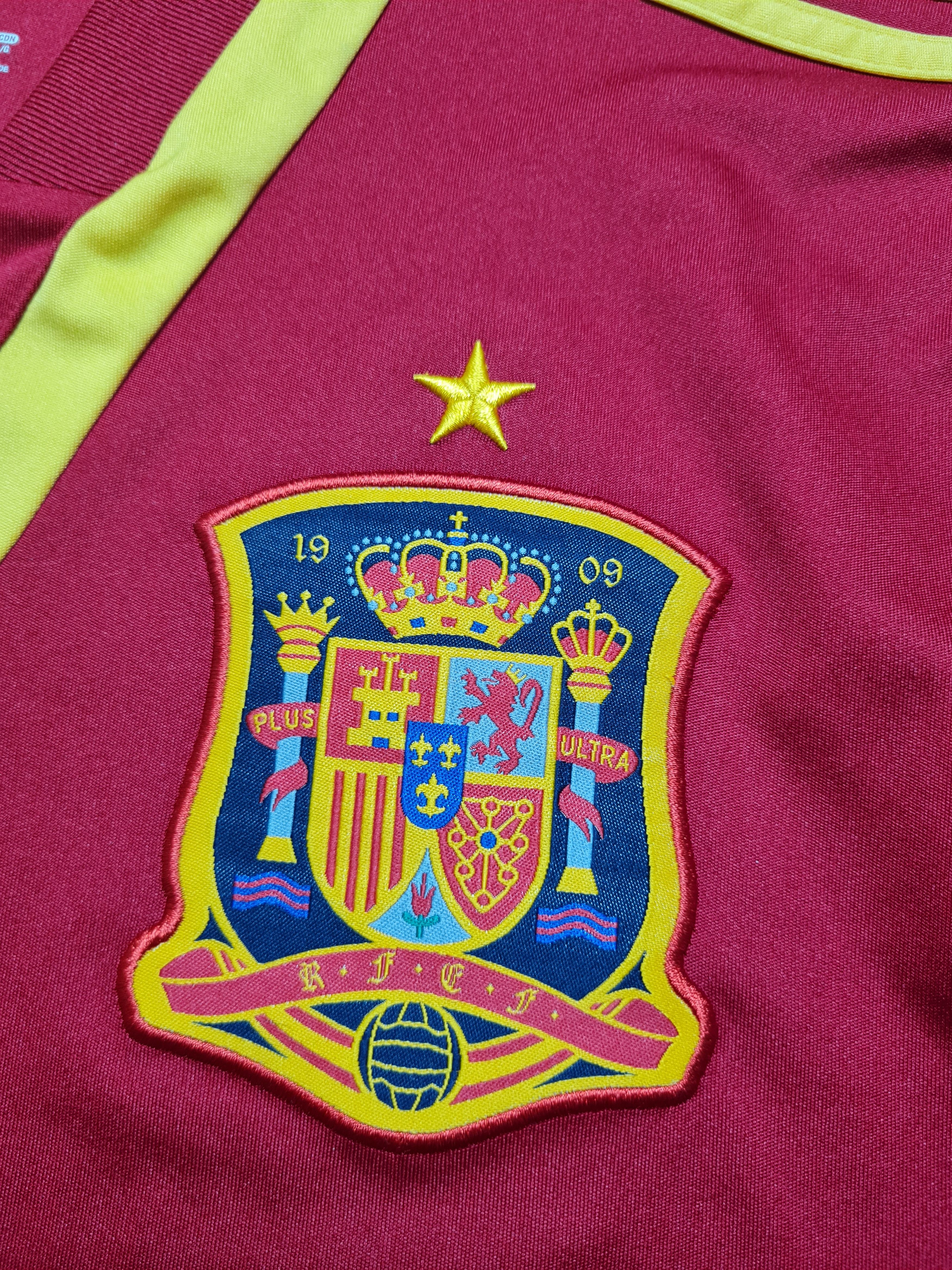 Adidas Spain World Cup 2012/13 Adidas shirt Camiseta Espana X53272 Size US L / EU 52-54 / 3 - 21 Thumbnail