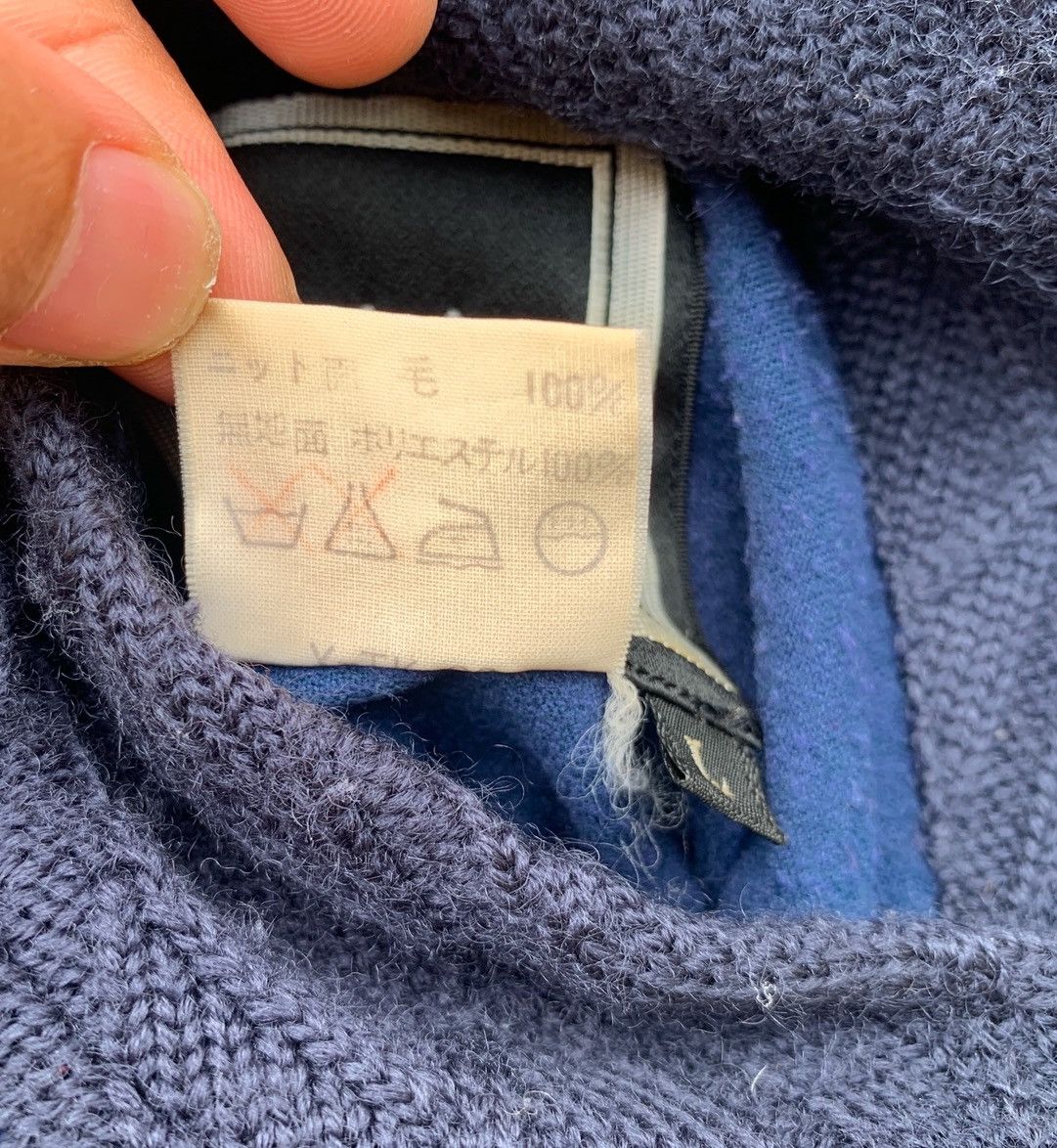Christian Dior Monsieur VINTAGE CHRISTIAN DIOR MONSIEUR REVERSIBLE WOOL KNIT JACKET Size US XL / EU 56 / 4 - 11 Thumbnail