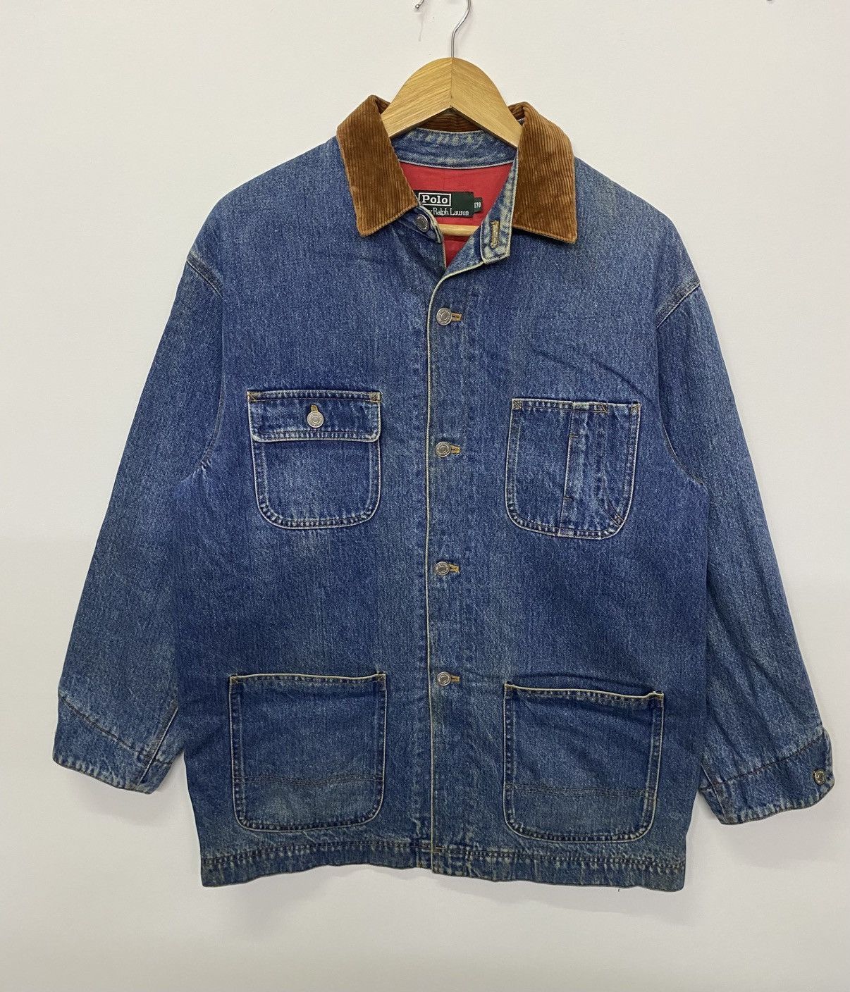 Polo Ralph Lauren Polo Ralph Lauren Denim Workwear Jacket Size US XL / EU 56 / 4 - 1 Thumbnail