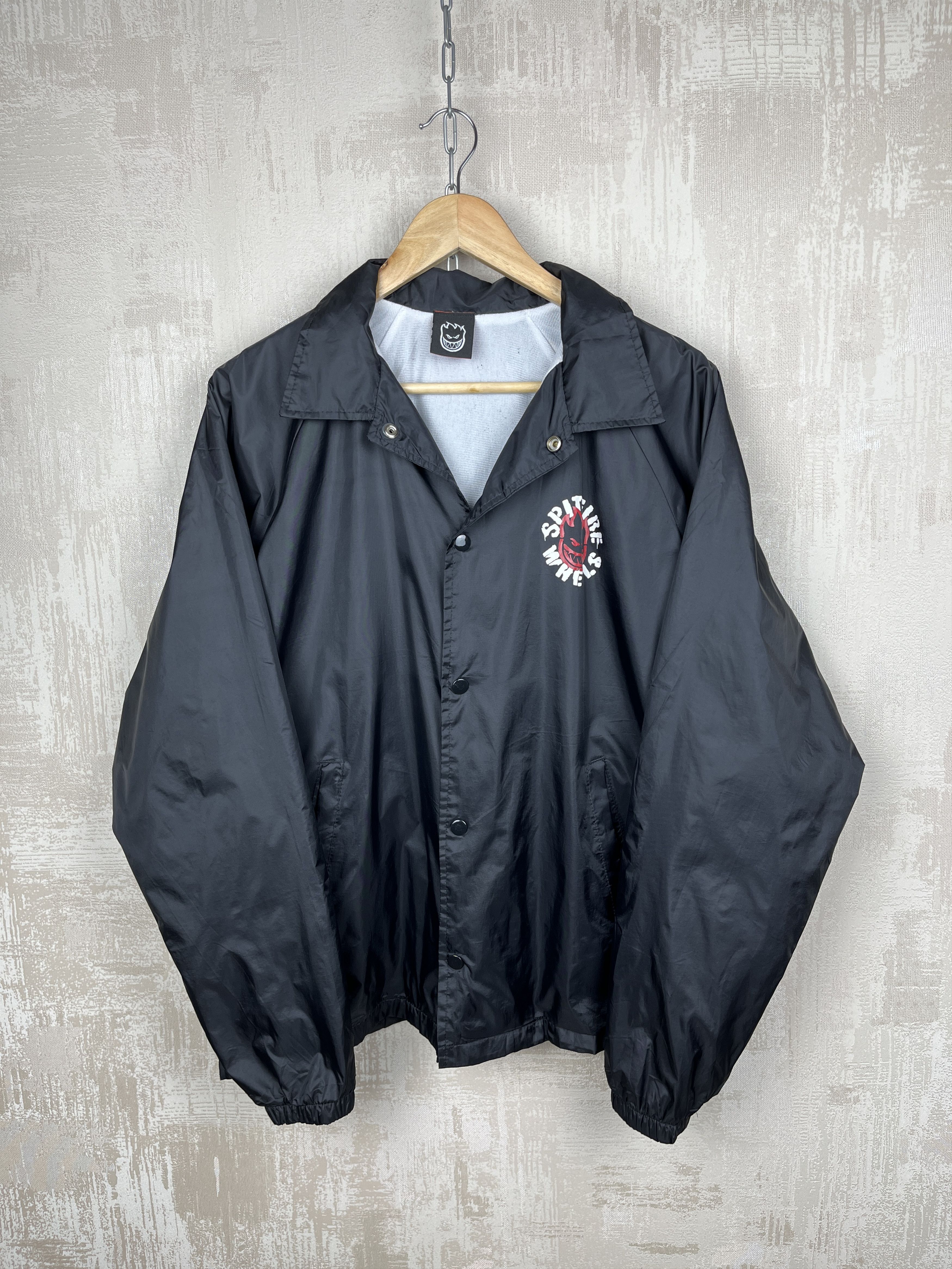 Shorty's Skateboards Spitfire Wheels Windbreaker Overshirt Jacket Snap Button Size US L / EU 52-54 / 3 - 12 Thumbnail