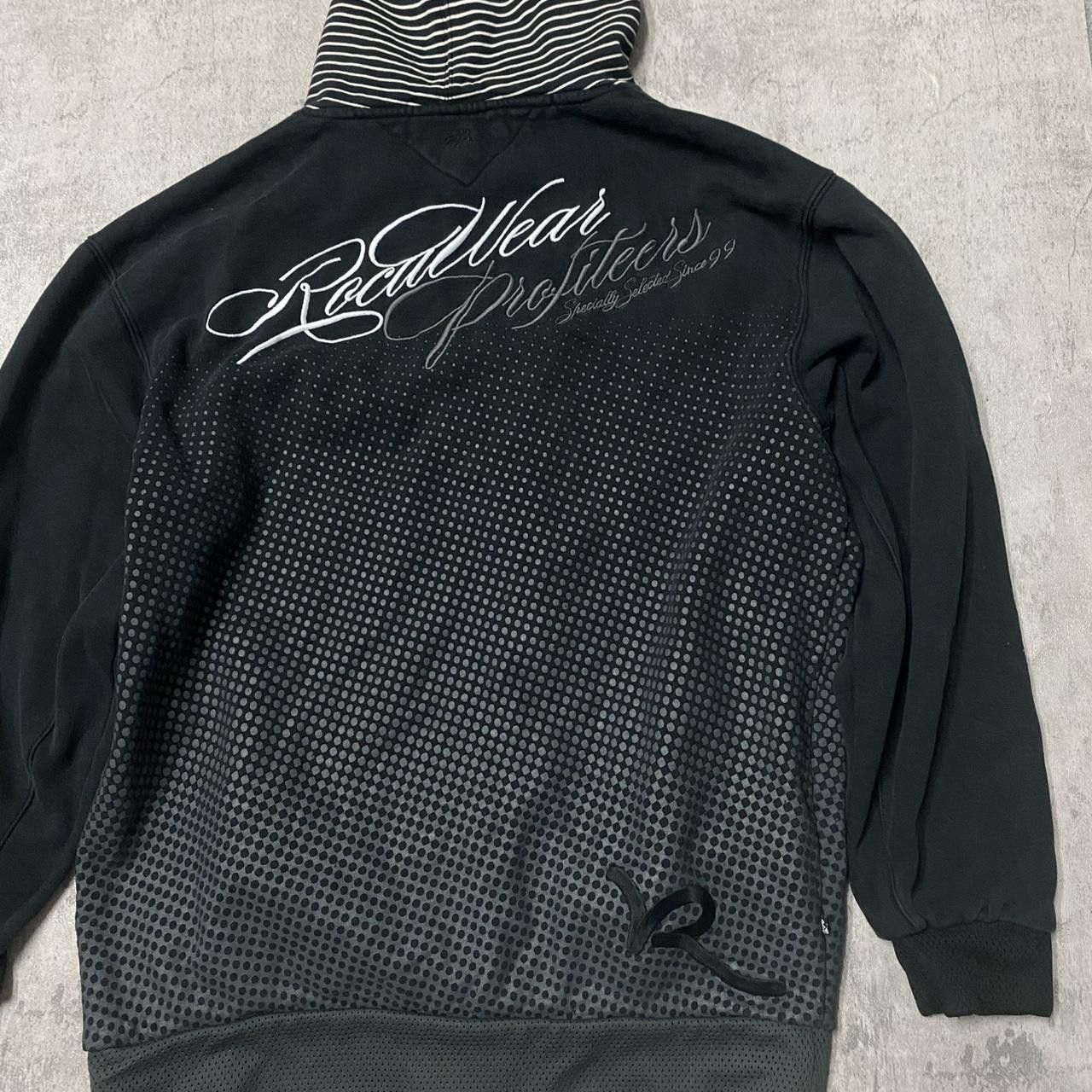 Other Black and white striped zip up hoodie Size US XL / EU 56 / 4 - 5 Thumbnail