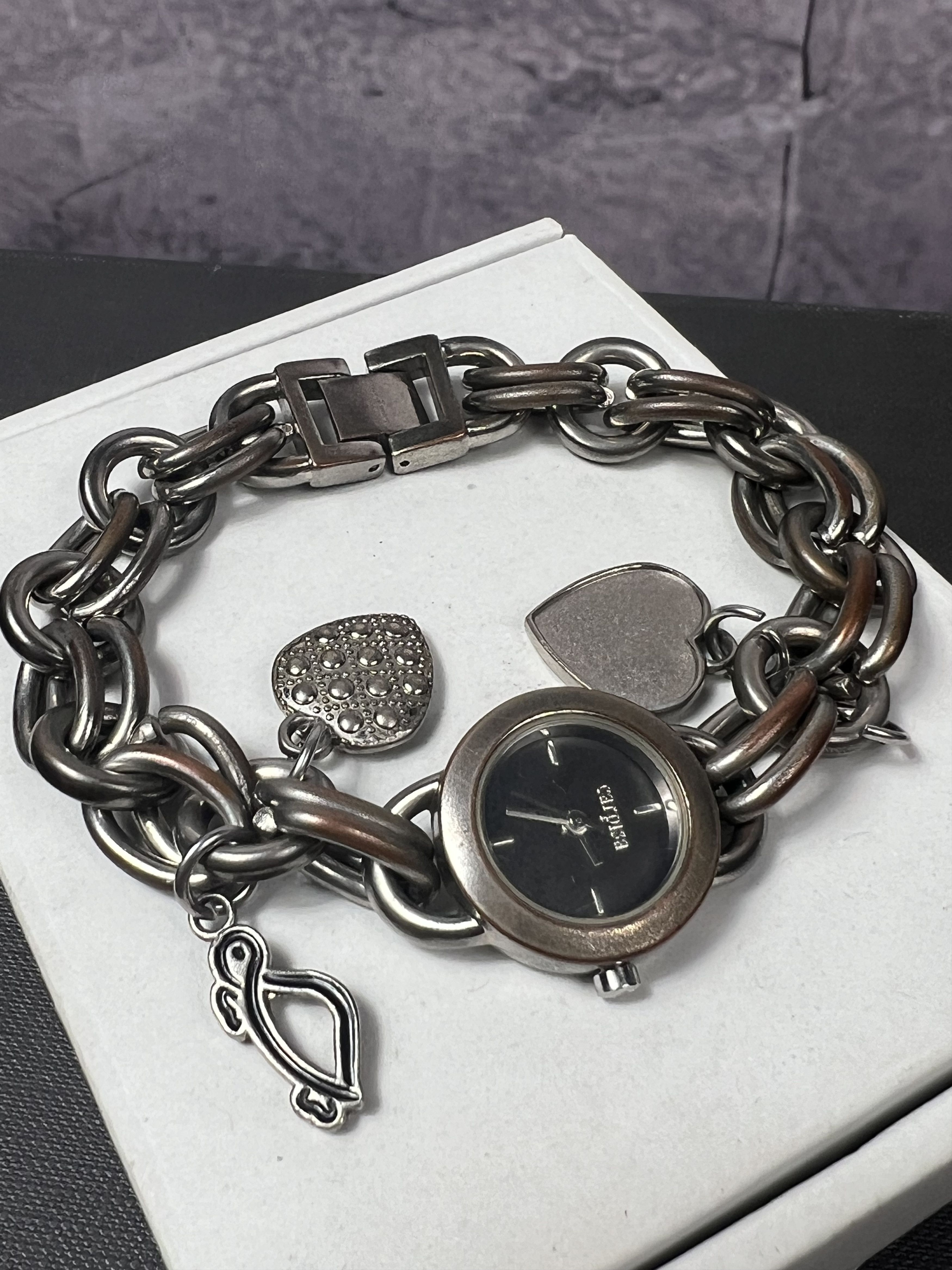 Vintage Glamour Carpisa Stainless Japanese Style Bracelet Watch Size ONE SIZE - 1 Thumbnail