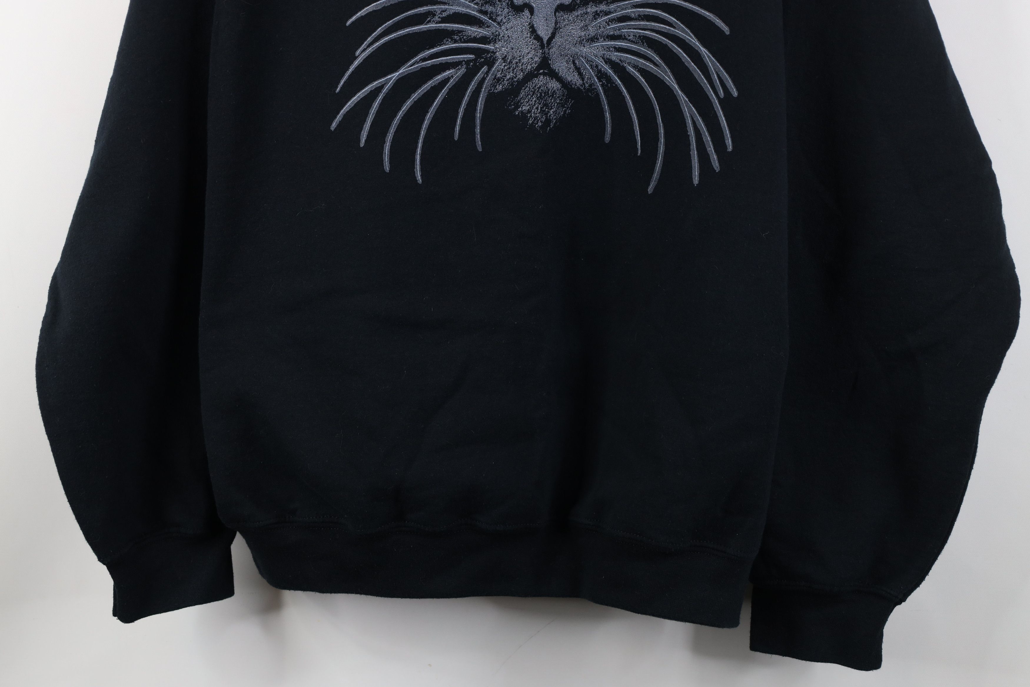 Vintage Vintage 90s Y2K Streetwear Cat Kitten Crewneck Sweatshirt Size L / US 10 / IT 46 - 3 Thumbnail