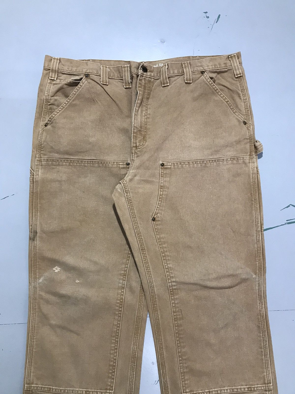 Carhartt Vintage Carhartt double knee workwear denim Size US 42 / EU 58 - 5 Thumbnail