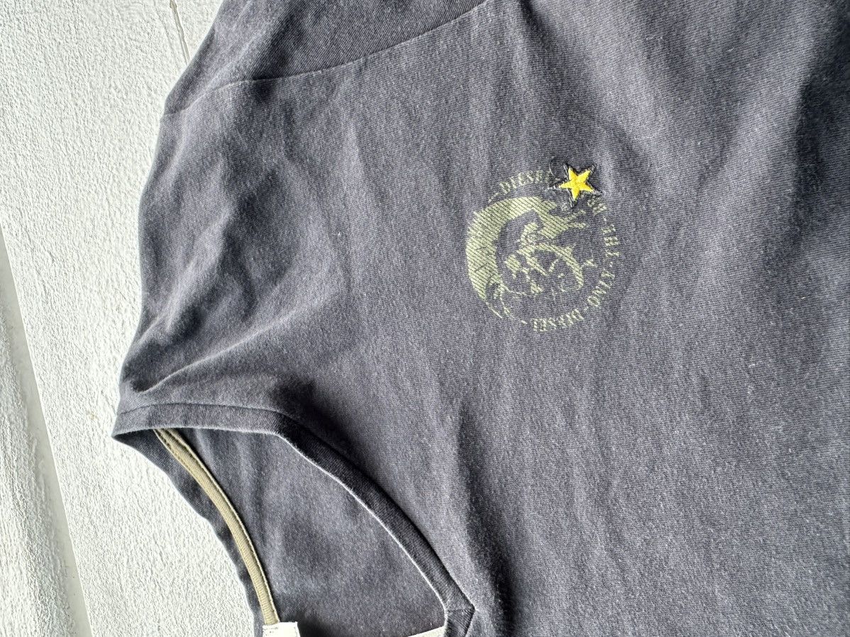 Diesel 🚨CRAZY DIESEL LONGSLEEVE Y2K WITH LOGO STAR RARE OPIUM Size US L / EU 52-54 / 3 - 4 Thumbnail