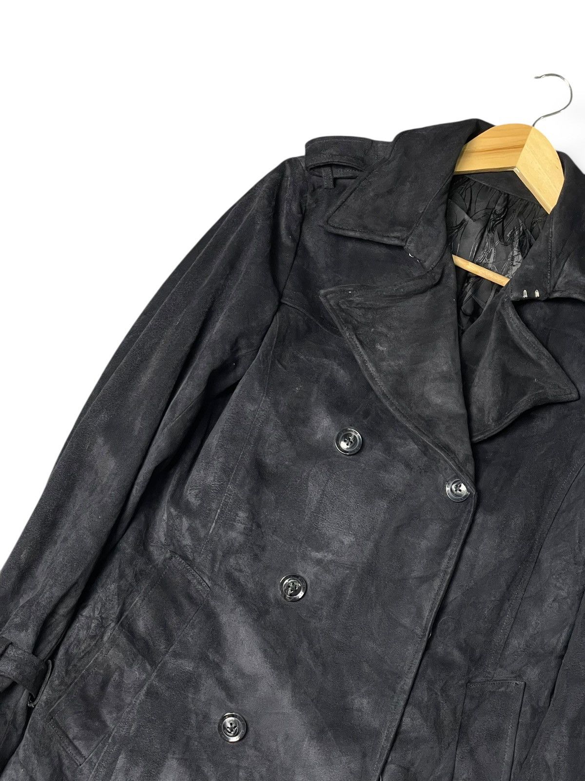 Japanese Brand × Seditionaries × Vintage FUGA Brand Double Breasted Velvet Coat (114) Size US S / EU 44-46 / 1 - 2 Thumbnail