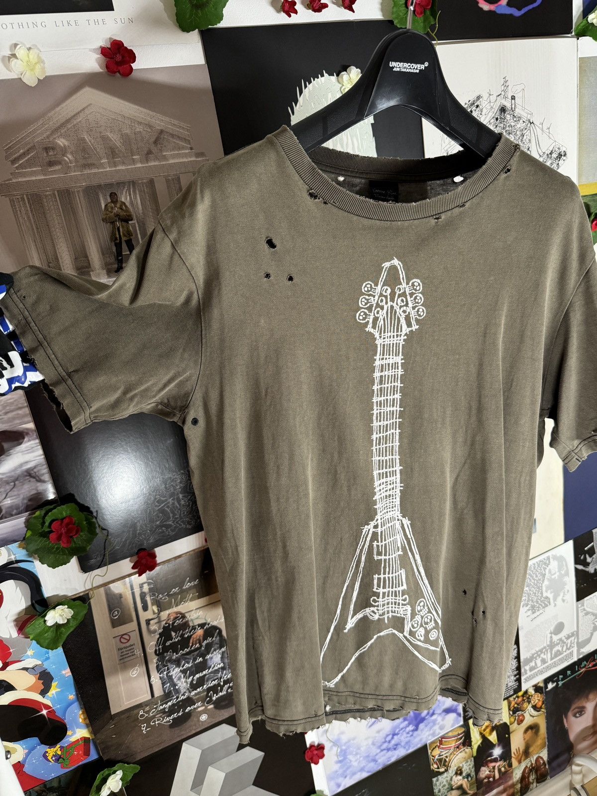 Number (N)ine SS05 "NightCrawler" Guitar Skulls T-shirt Size US M / EU 48-50 / 2 - 3 Thumbnail