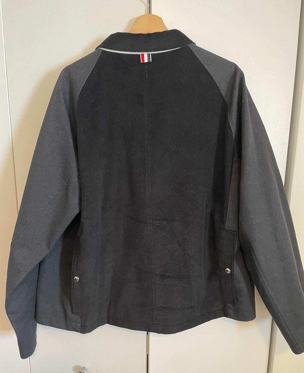 Thom Browne Thom Browne Cotton Relaxed Field Jacket Size US XL / EU 56 / 4 - 4 Thumbnail