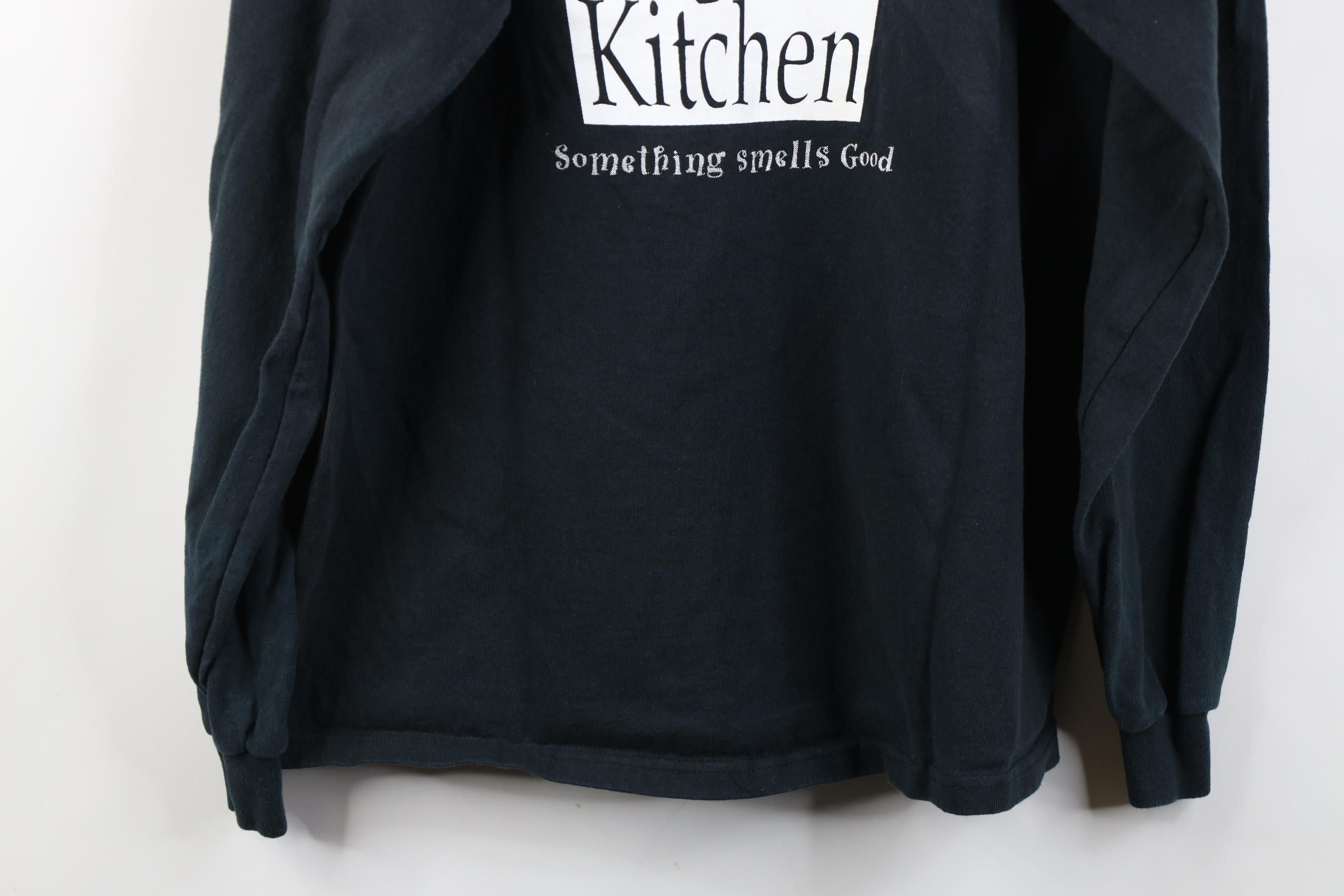 Vintage Vintage 90s Y2K Cook's And the Kitchen Mock Neck T-Shir Size US L / EU 52-54 / 3 - 18 Thumbnail