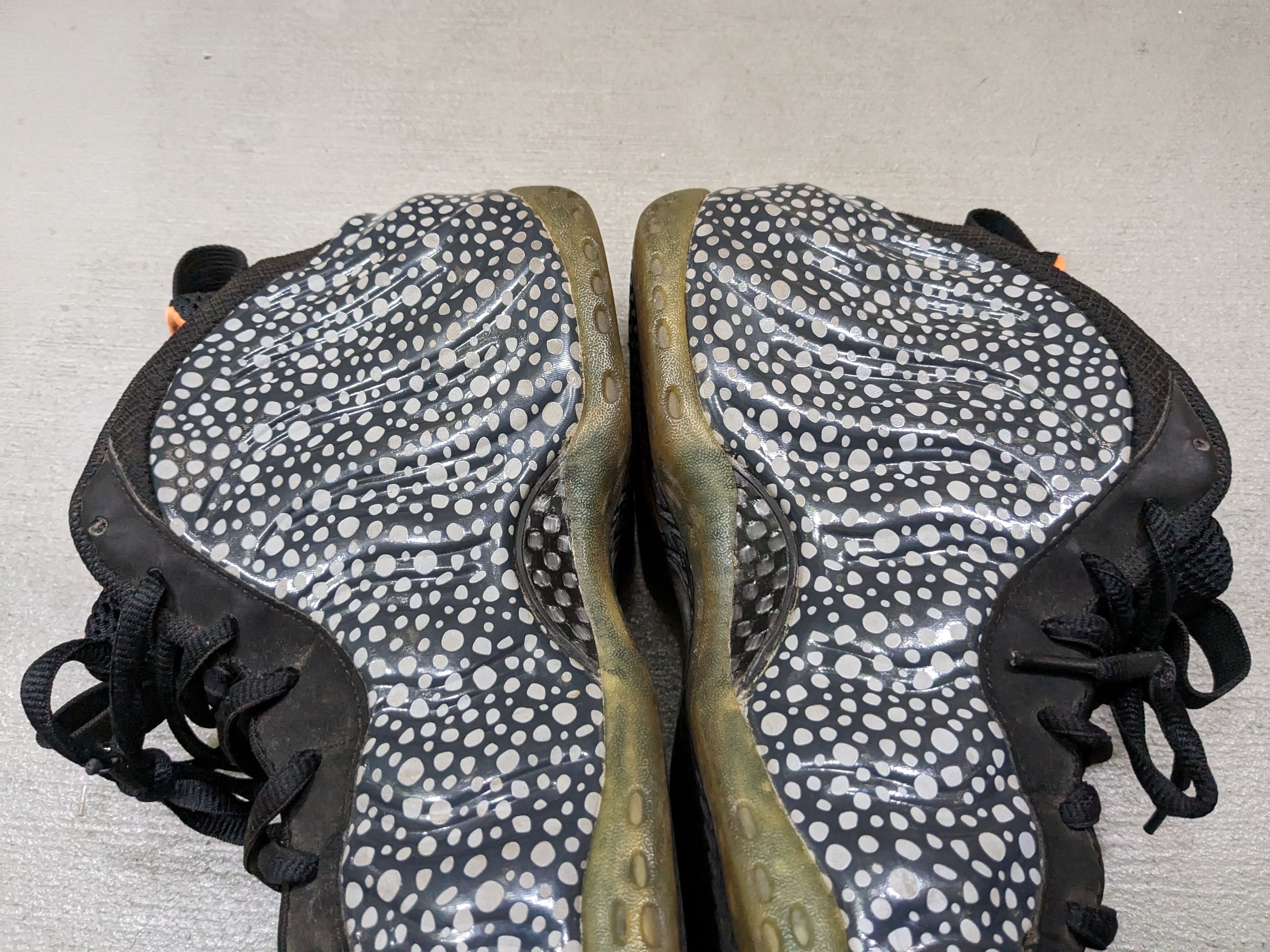 Nike Nike Air Foamposite One PRM Safari Size 11.5 575420-003 Size US 11.5 / EU 44-45 - 10 Thumbnail