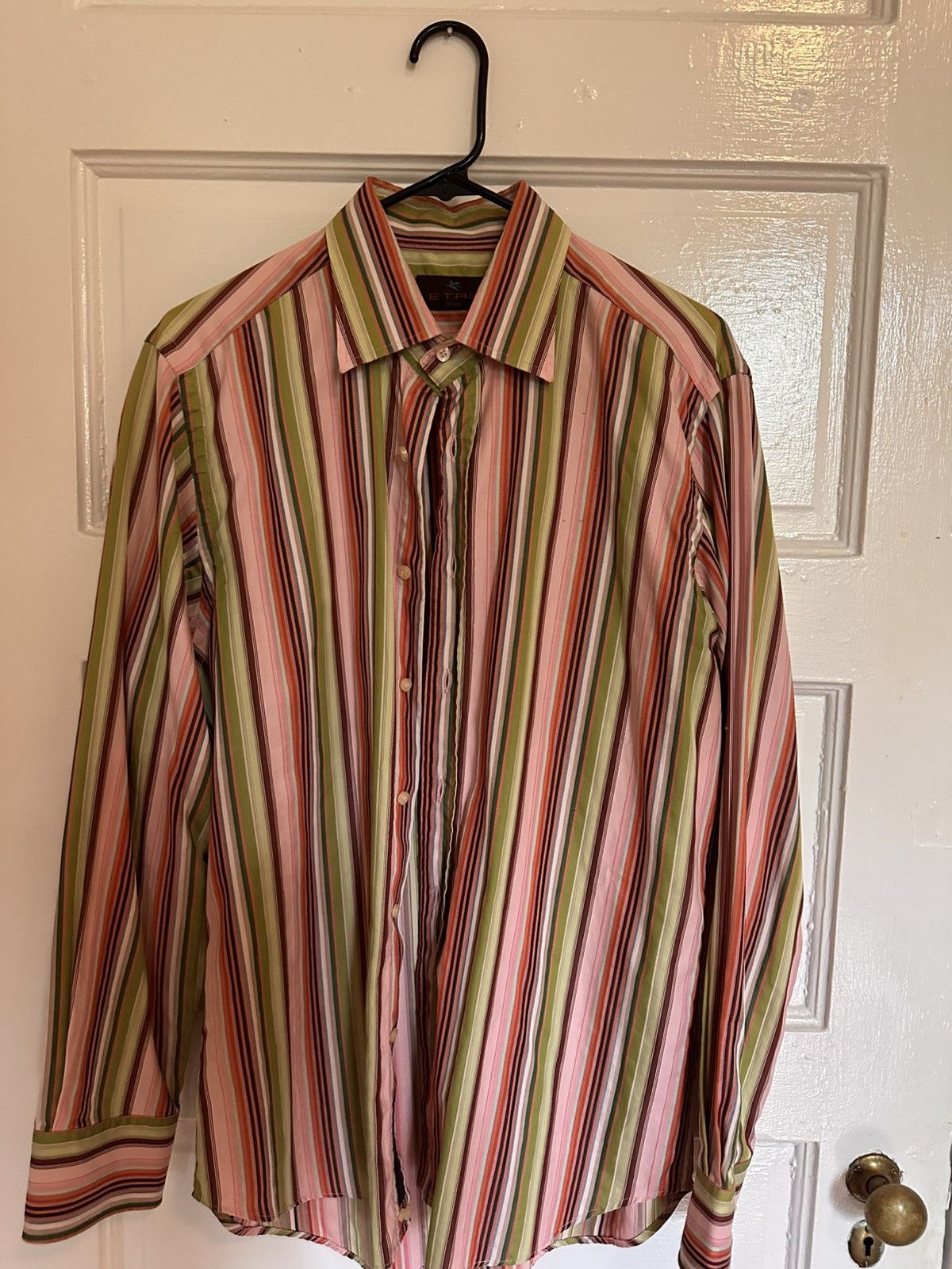 Etro Etro striped button up Size US L / EU 52-54 / 3 - 1 Thumbnail
