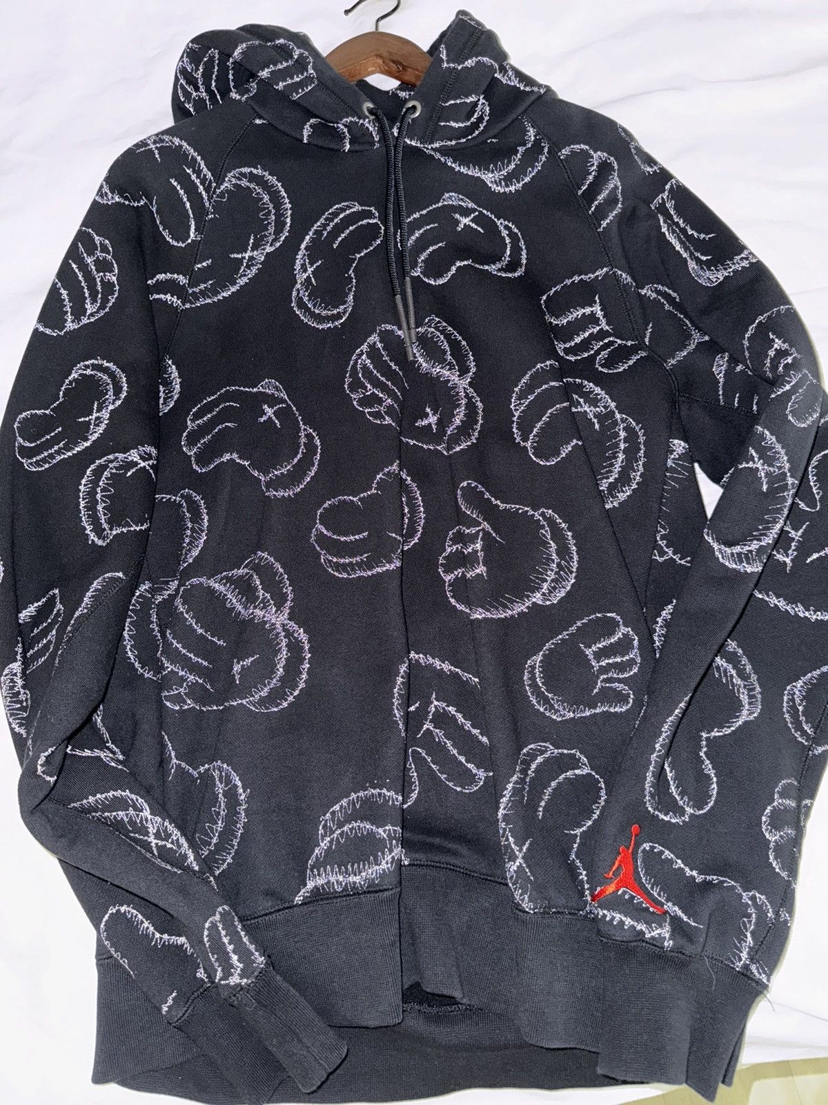 Kaws Jordan Hoodie Grailed