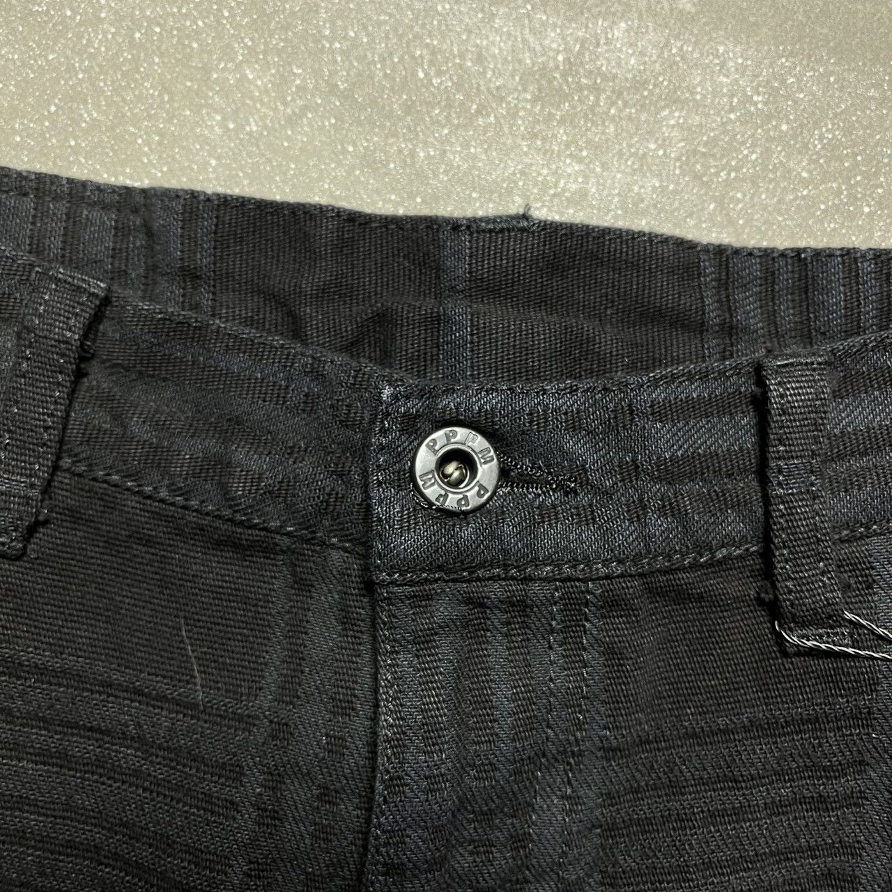 Japanese Brand × PPFM PPFM Patchwork Pocket Black Denim Size US 32 / EU 48 - 6 Thumbnail