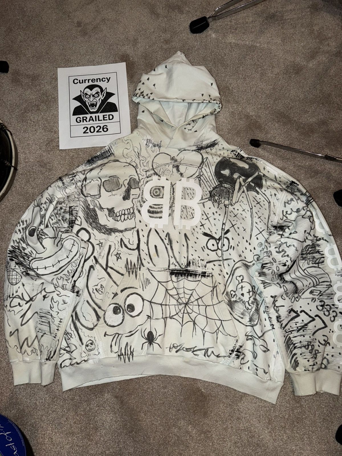 Balenciaga Balenciaga X HOW COLE ends.rp BITCOIN 1 OF 1 Custom Size US S / EU 44-46 / 1 - 3 Thumbnail