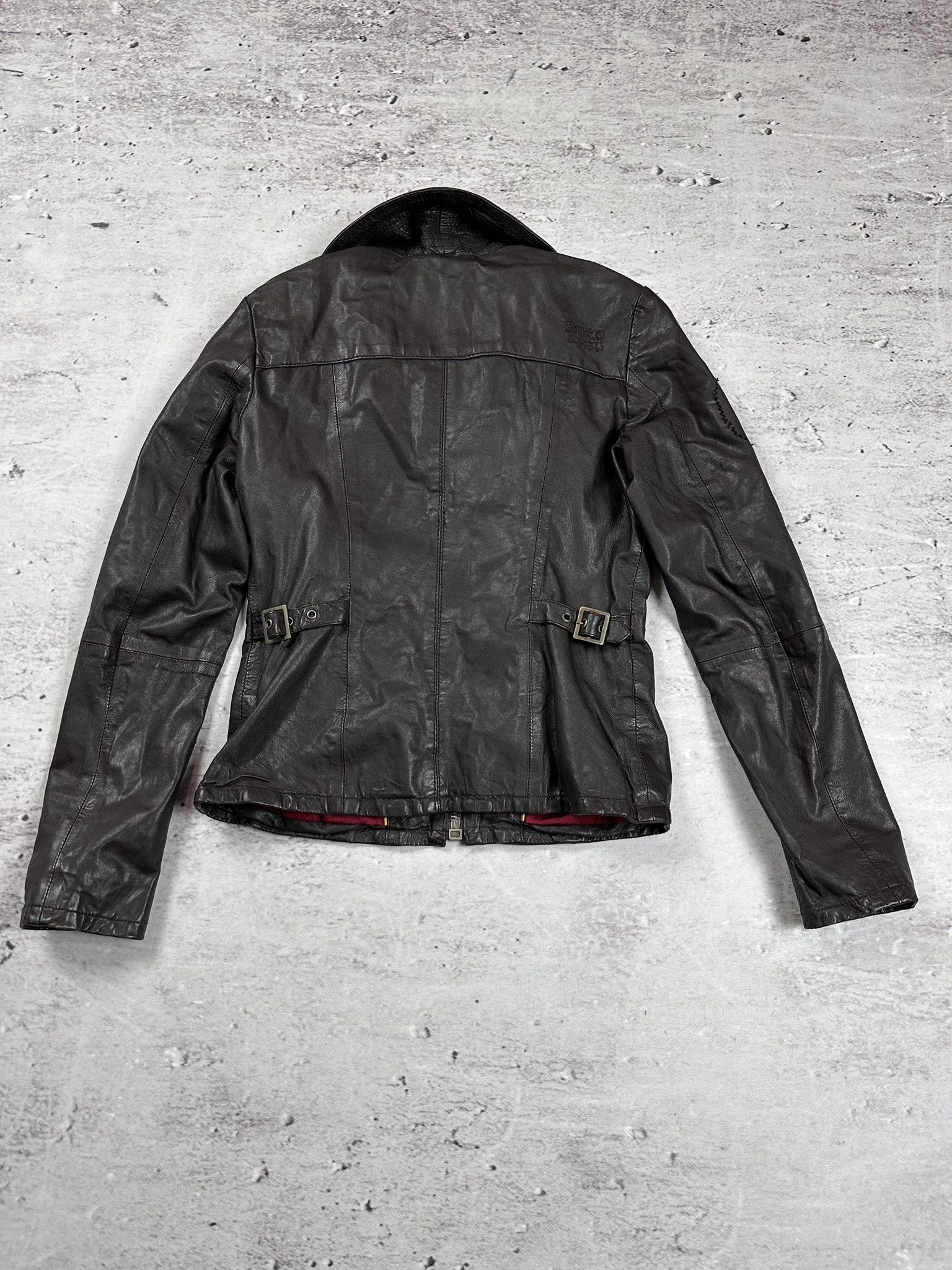 Superdry Superdry leather jacket biker avant garde archive Size M / US 6-8 / IT 42-44 - 8 Thumbnail