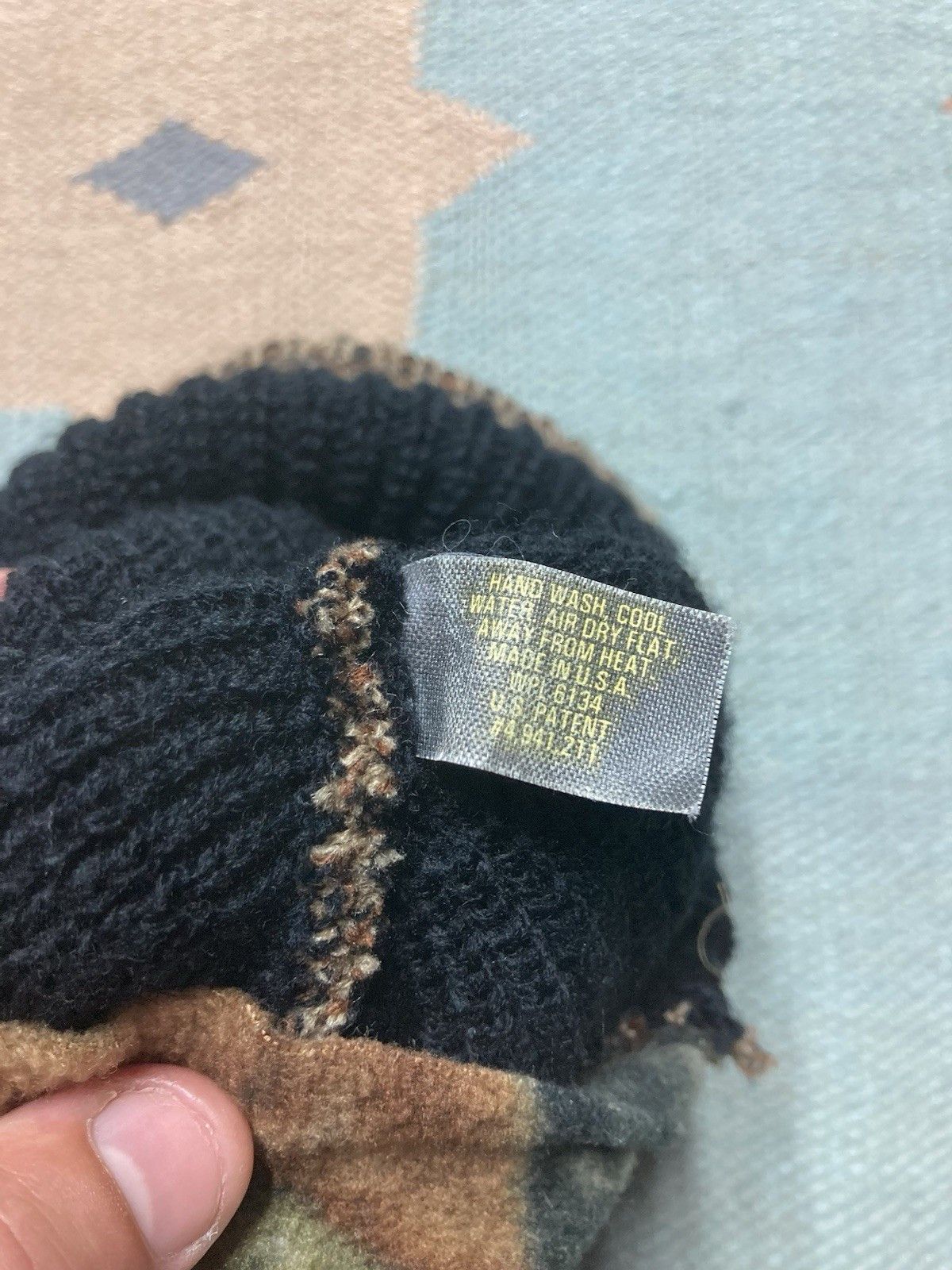 Realtree Vtg beanie balaclava camo realtree mossy oak knit face mask Size ONE SIZE - 5 Thumbnail
