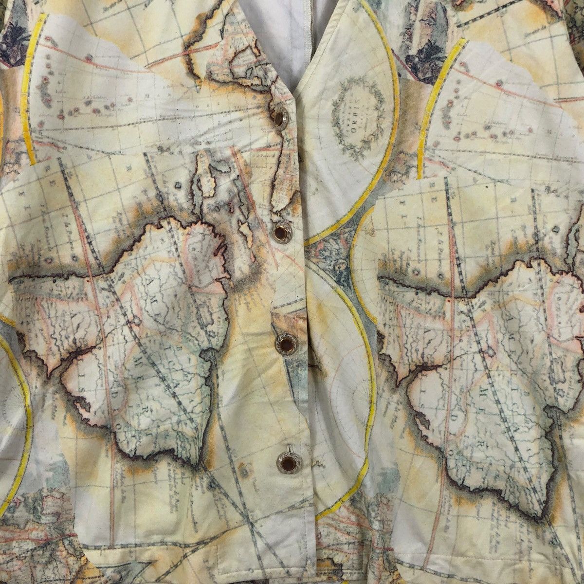 Vintage Vintage Japanese Brand MAPS MONOGRAM Button Cardigan Size S / US 4 / IT 40 - 3 Thumbnail