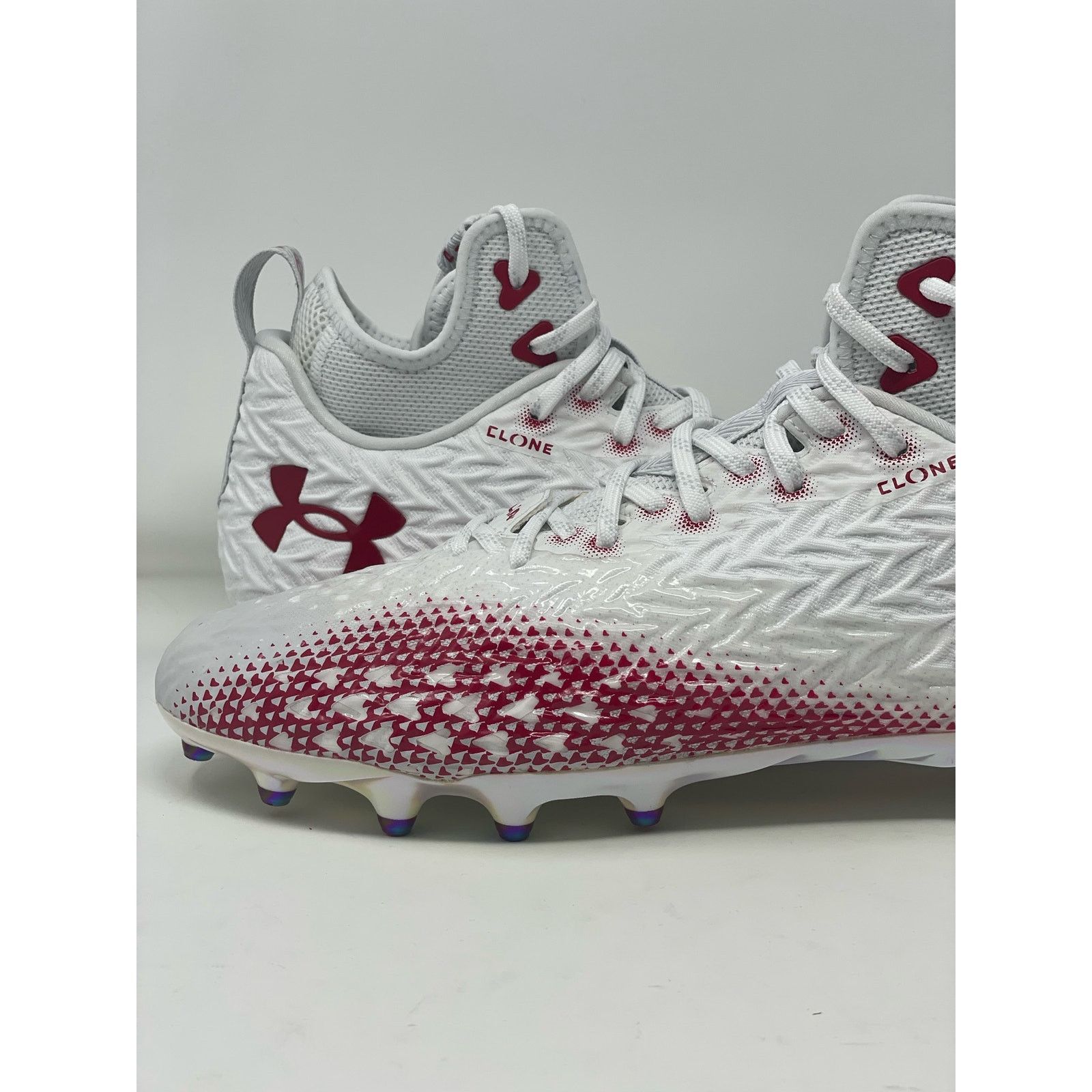 Under Armour Under Armour Spotlight Clone Football Cleats Mens Size 12.5 Size US 12.5 / EU 45-46 - 5 Thumbnail