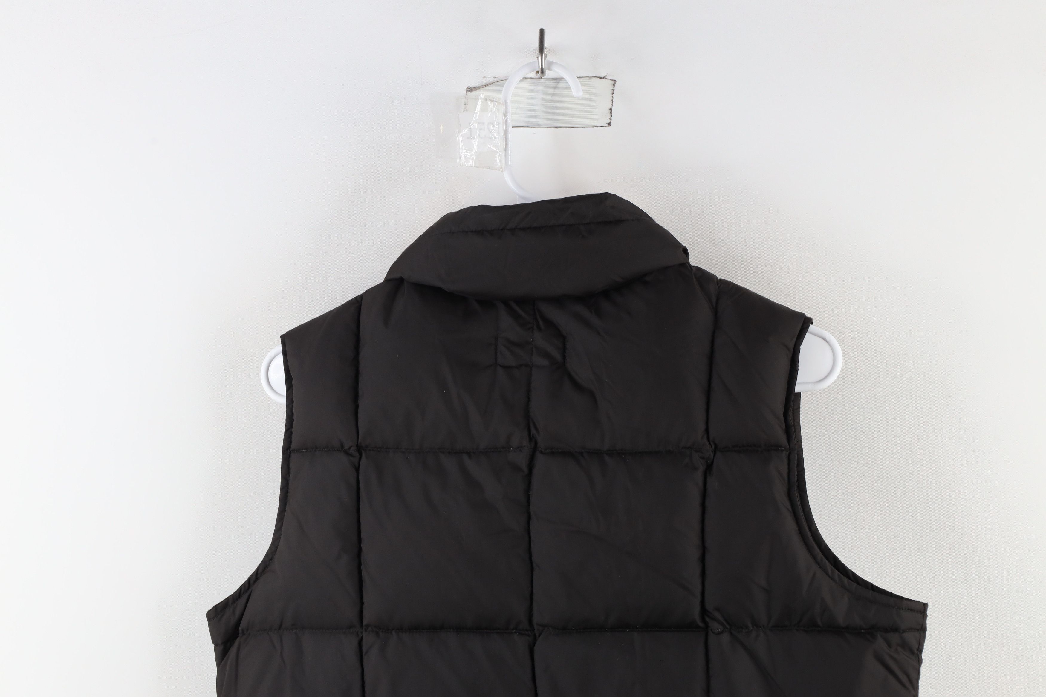 Lands' End × Vintage Vintage Lands End Down Fill Puffer Vest Jacket Dark Brown Size S / US 4 / IT 40 - 12 Thumbnail