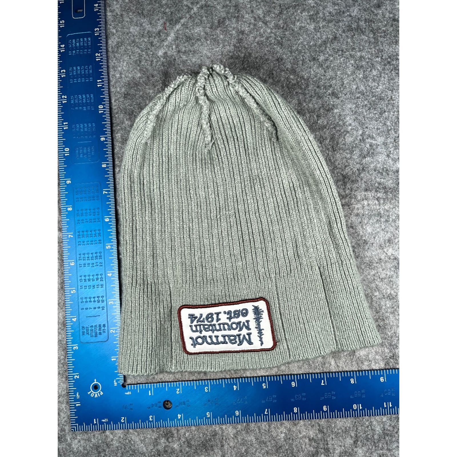 Marmot Marmot Beanie Hats One Size Gray Ribbed Knit Acrylic Adult Unisex Outdoors Ski Mountain Winter Beanie Size ONE SIZE - 5 Thumbnail