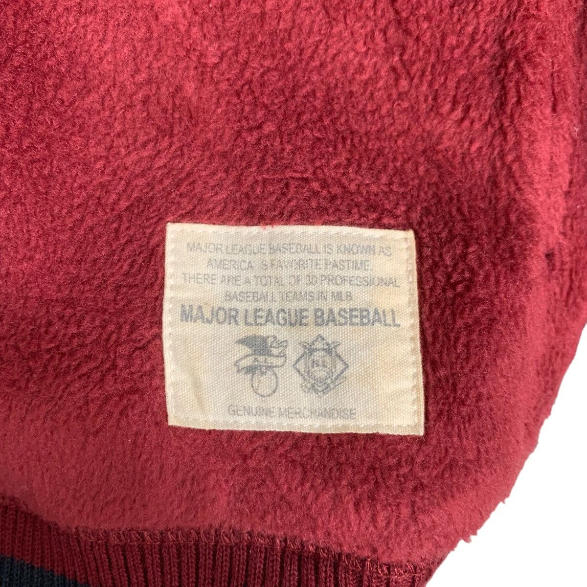 Japanese Brand MLB BOSTON RED SOX Half Zip Turtle Neck Fleece #0044-C3 Size US XL / EU 56 / 4 - 16 Thumbnail