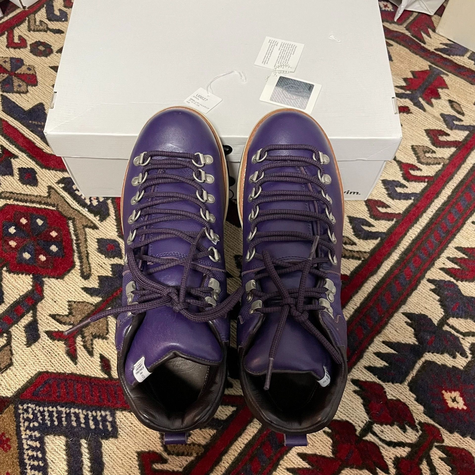 Visvim visvim 11aw serra boots purple 9.5 near mint Size US 9.5 / EU 42-43 - 7 Thumbnail