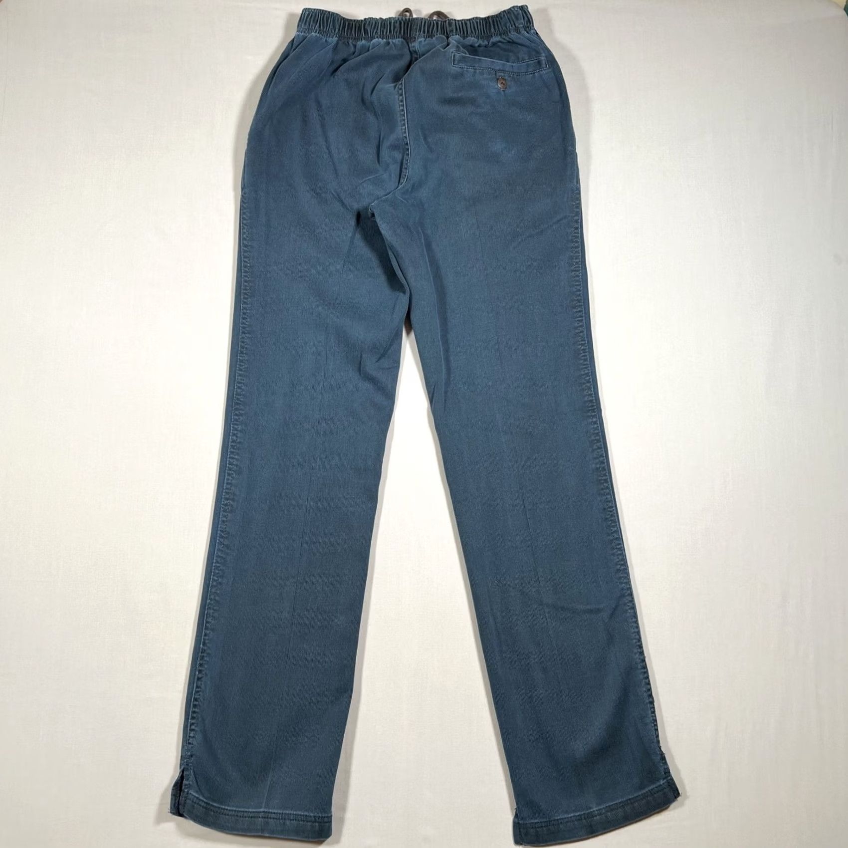 The Territory Ahead The Territory Ahead Mens Small S Cotton Pull On Pants Teal Size US 29 - 2 Thumbnail