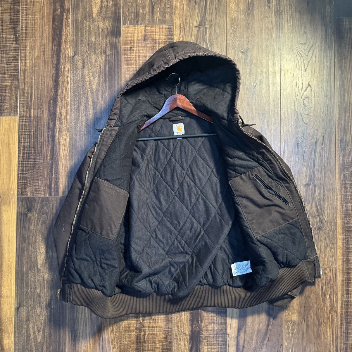 Carhartt Carhartt Vintage Denim Workwear Faded Boxy Coat Jacket Size US L / EU 52-54 / 3 - 2 Thumbnail