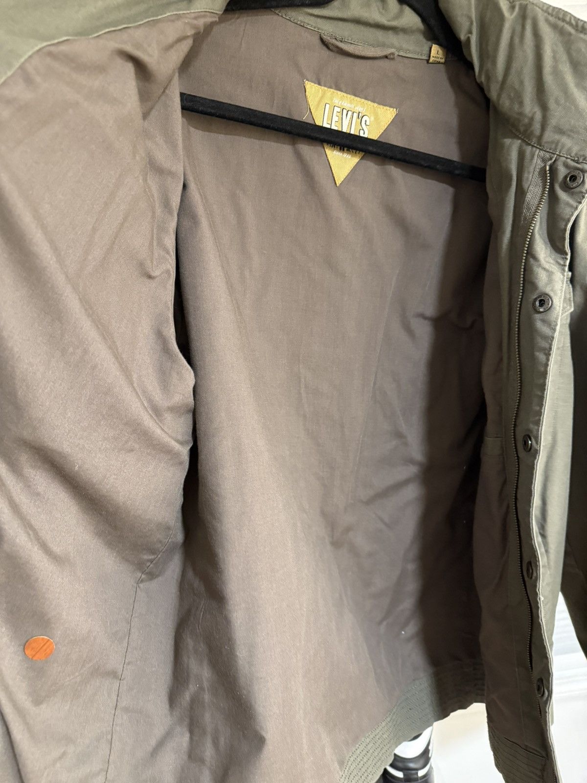 Levi's Levi’s Pilot Jacket - Olive Green - Large Size US L / EU 52-54 / 3 - 4 Thumbnail