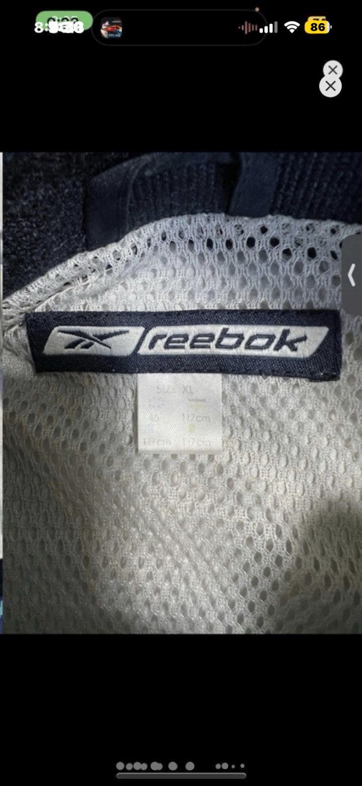 Reebok ***FINAL DROP***RARE 00s REEBOK TECHNICAL ANORAK PULLOVER XL Size US XL / EU 56 / 4 - 7 Thumbnail