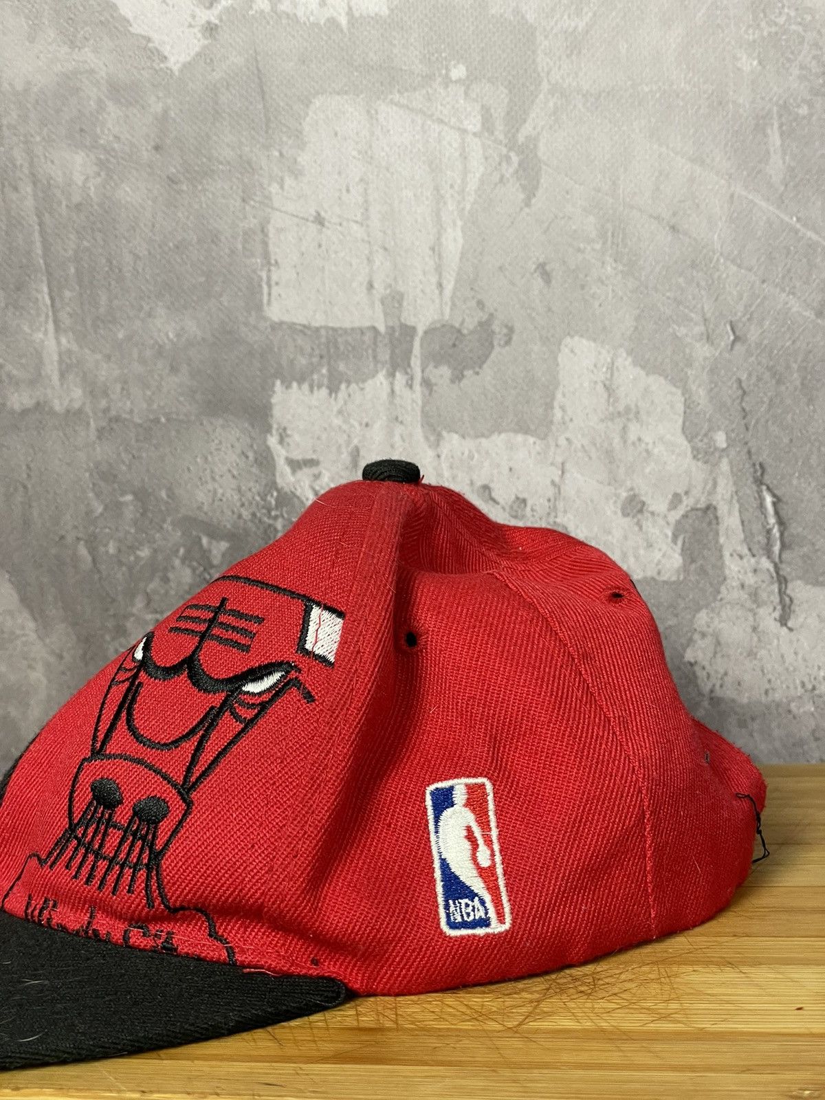 NBA × Vintage Vintage Chicago Bulls NBA cap hat sports specialties 90s Size ONE SIZE - 3 Thumbnail