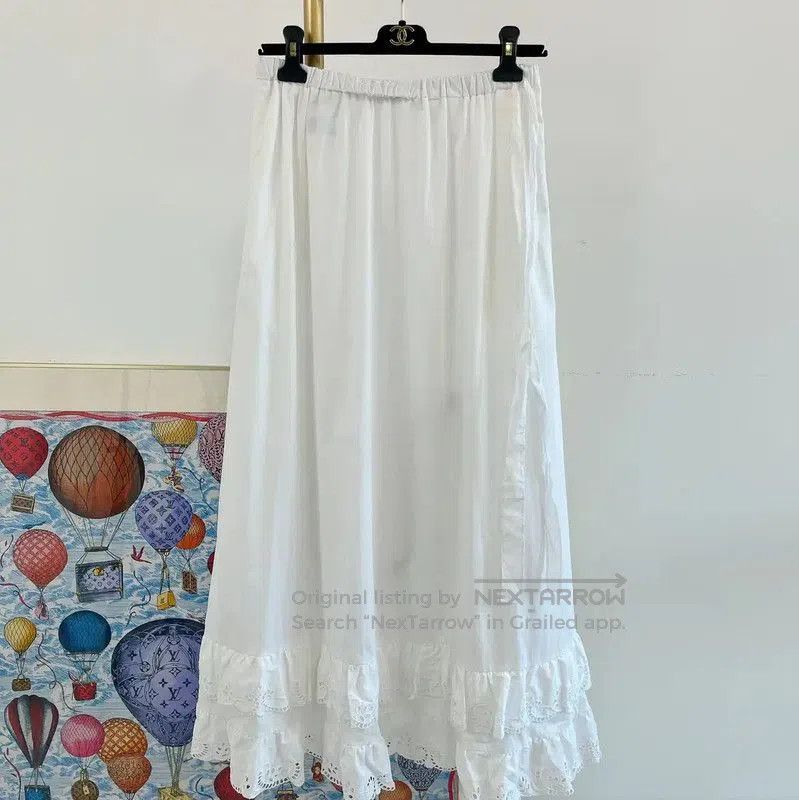 Miu Miu White Long Skirt for Women .