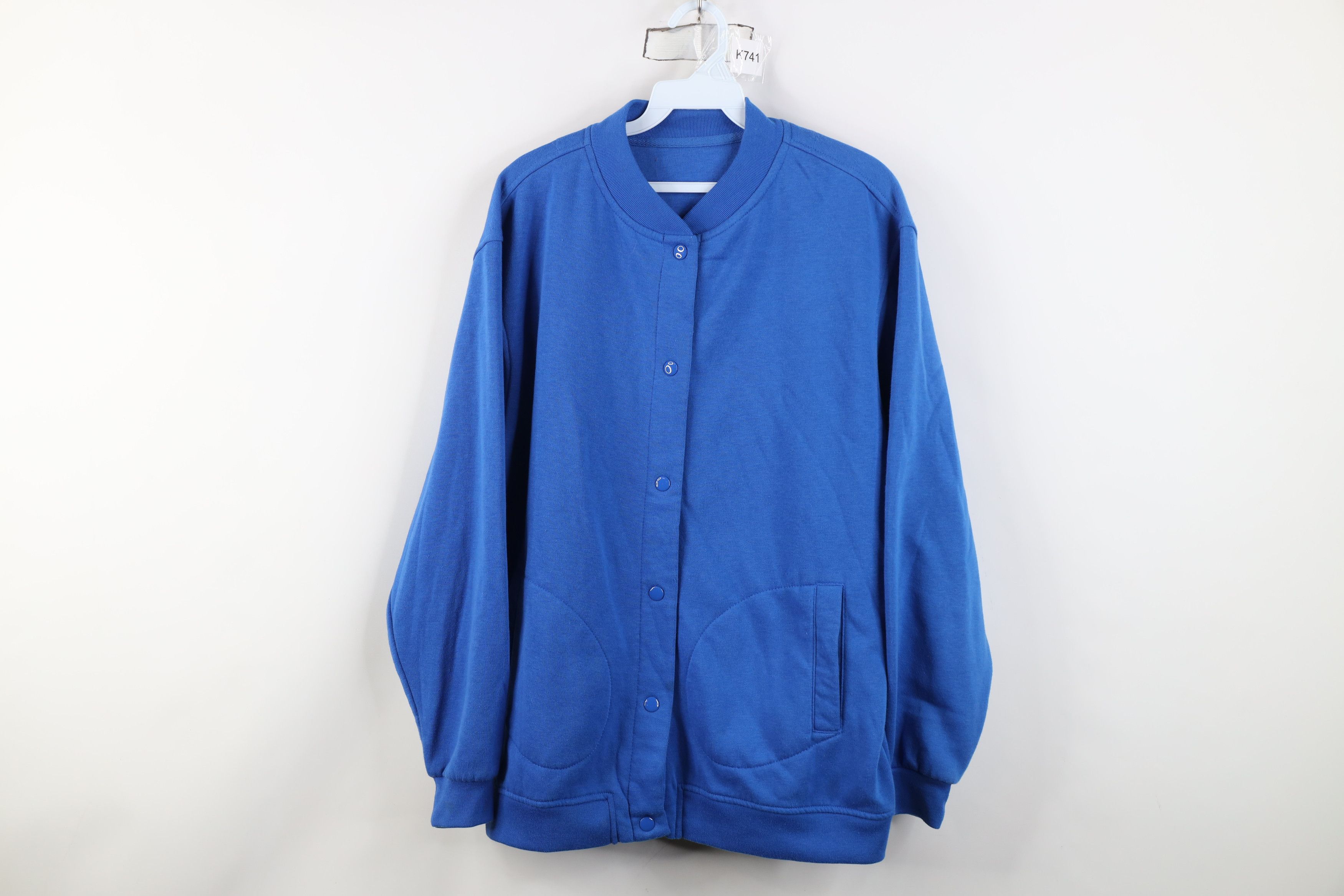 Vintage Vintage 90s Streetwear Cardigan Sweatshirt Jacket Swacket Size L / US 10 / IT 46 - 1 Thumbnail