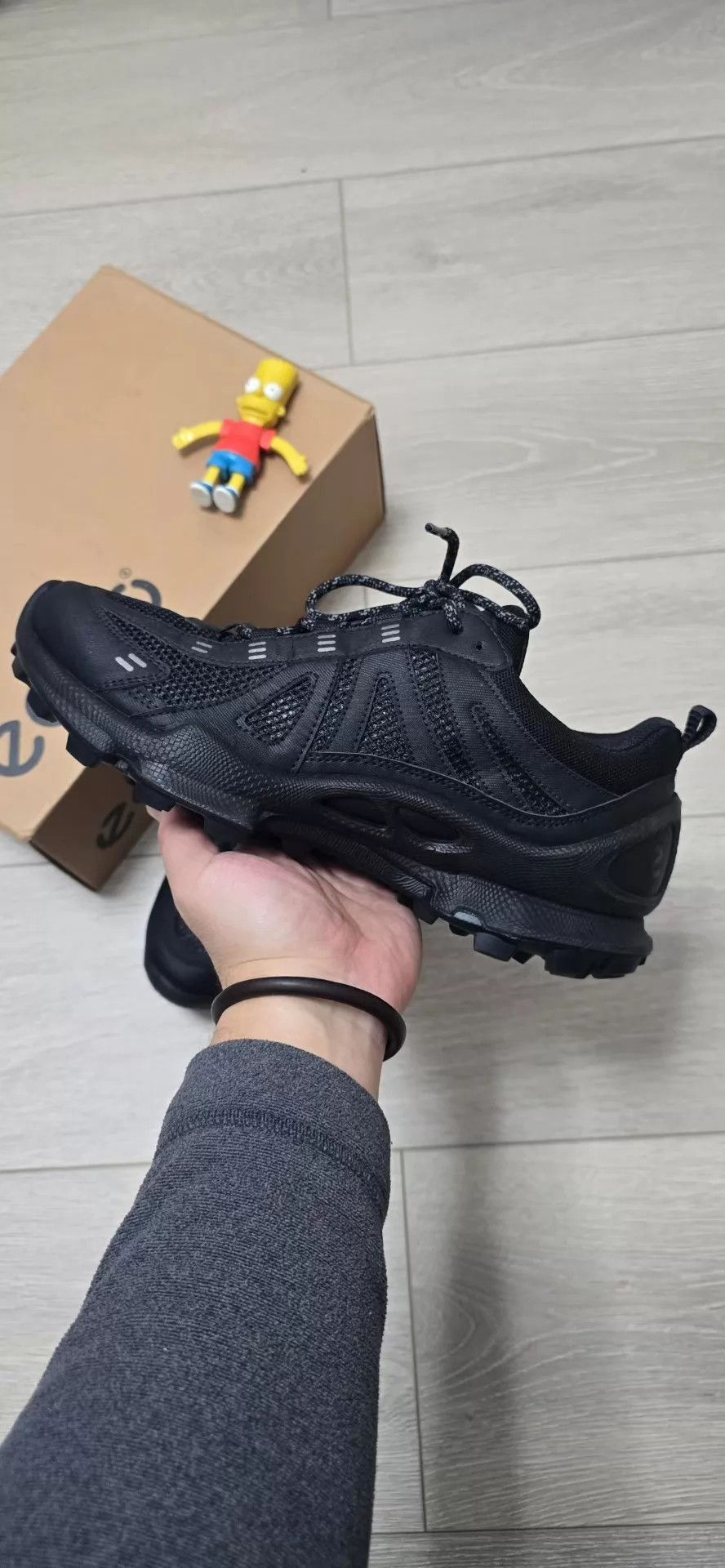 Ecco ecco Biom C Trail Black 44 OG Box Near Mint Shoes Size US 11 / EU 44 - 5 Thumbnail