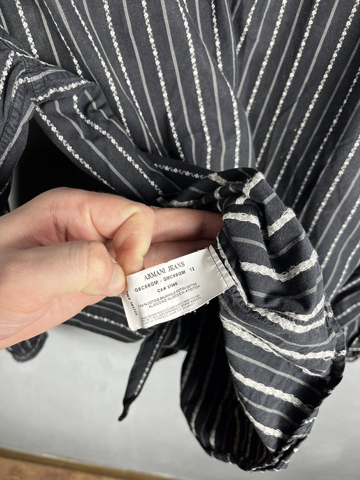 Armani × Giorgio Armani × Vintage Armani shirt 90s Size US XL / EU 56 / 4 - 10 Thumbnail