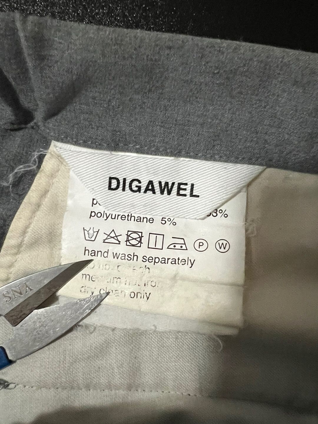 DIGAWEL (SOLD OUT)Digawel wide slacks gray Size US 32 / EU 48 - 6 Thumbnail