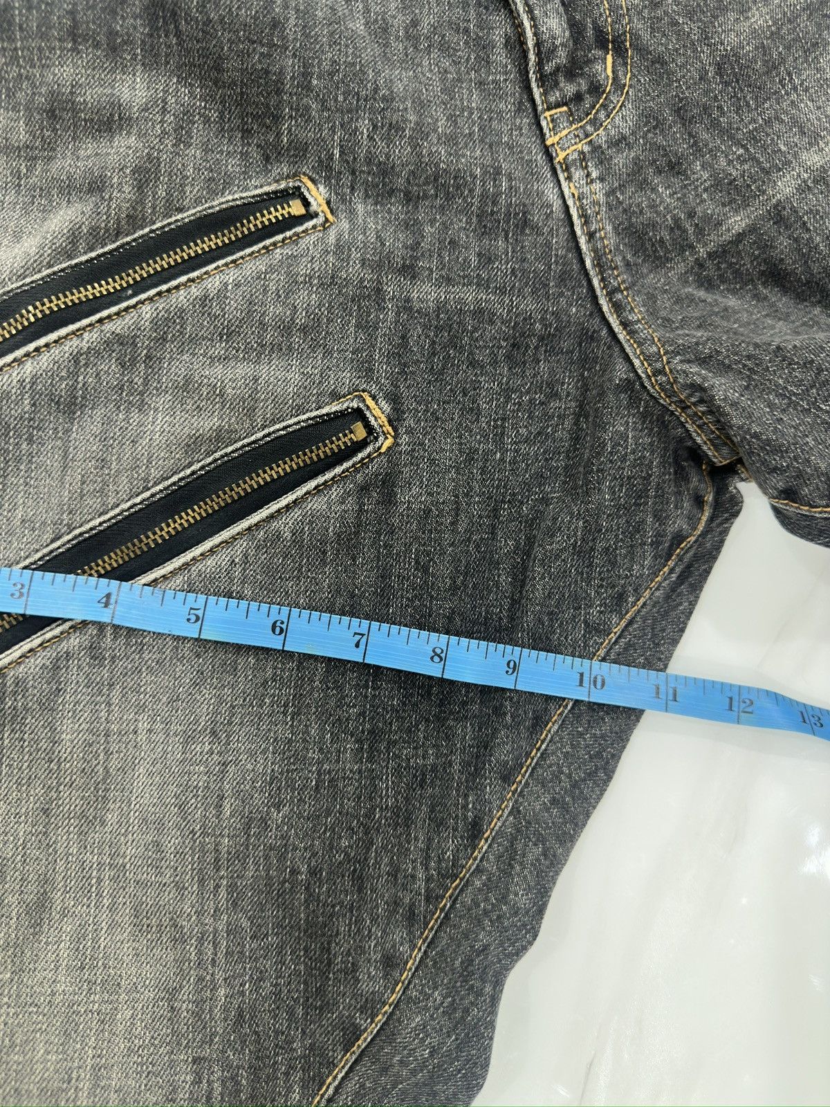 If Six Was Nine × Japanese Brand × Vintage Ehyphen World Gallery Japan Quarter Curve Jeans Kapital Styl Size US 28 / EU 44 - 14 Thumbnail