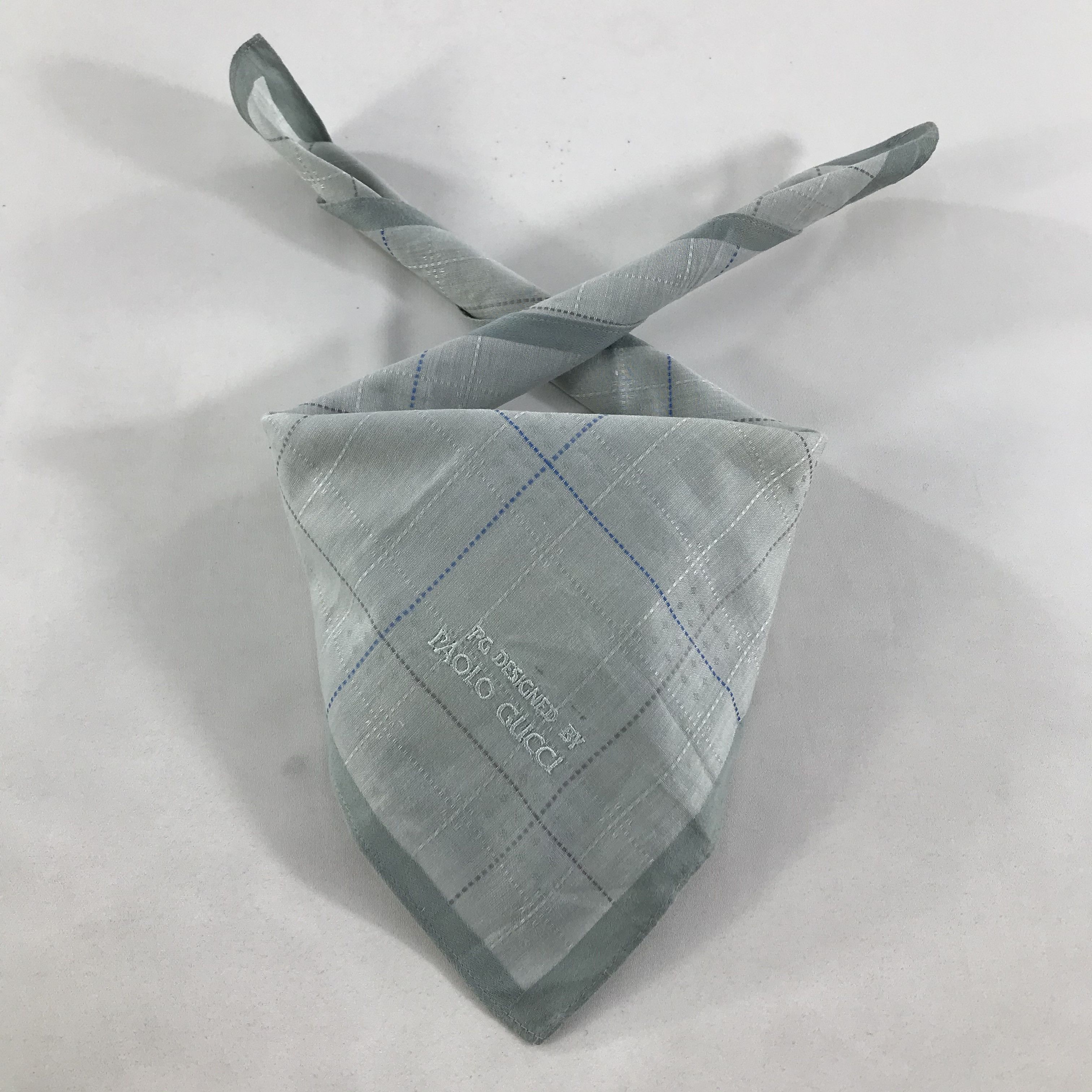 Paolo Gucci × Vintage Paolo Gucci Bandana / Handkerchief / Neckerchief - S1678 Size ONE SIZE - 3 Thumbnail