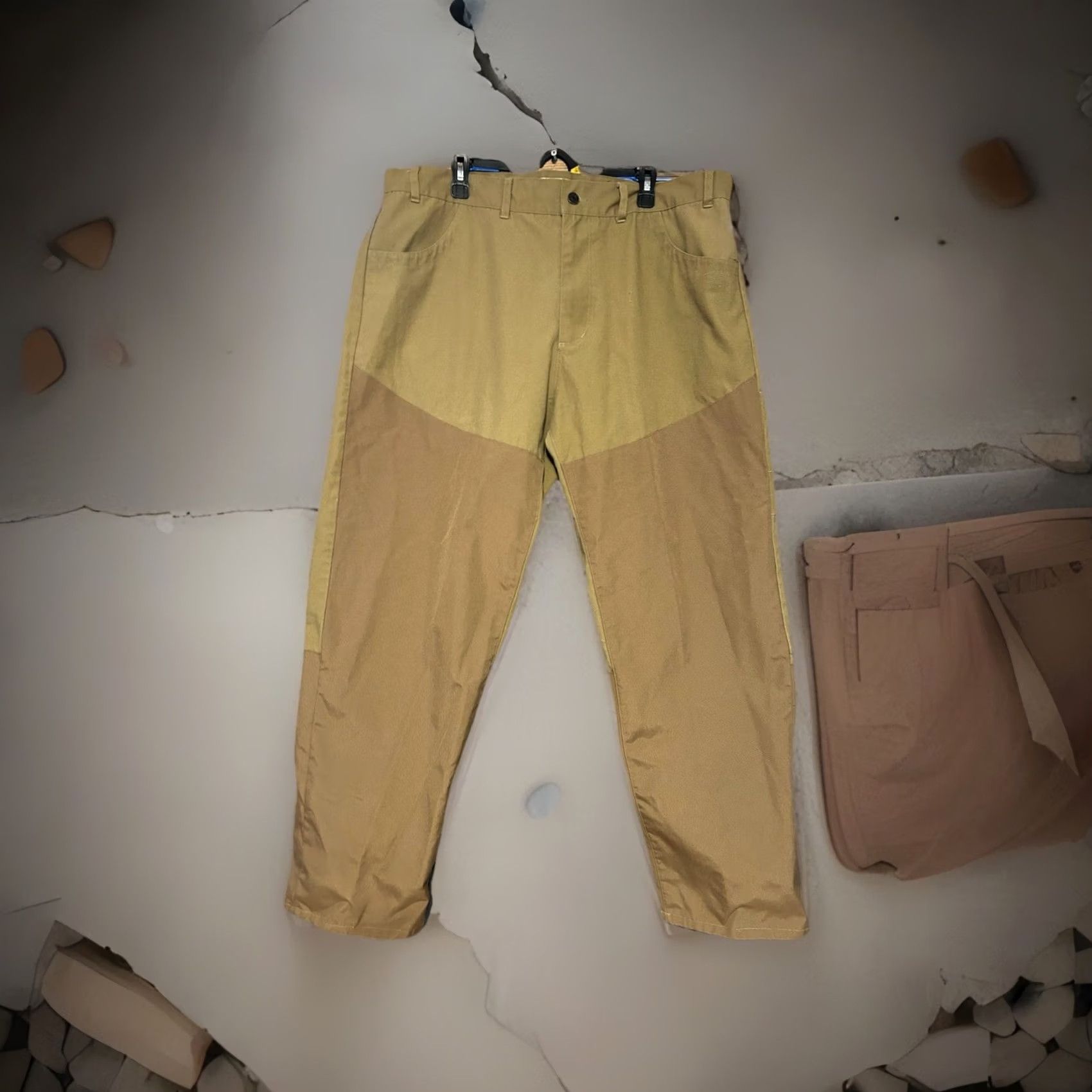Vintage Gander Mountain Brush Briar Duck Hunting Pants 40x31 Brown Canvas 5-Pocket Zip Button Workwear Mens Hunting Pants Size US 40 / EU 56 - 5 Thumbnail