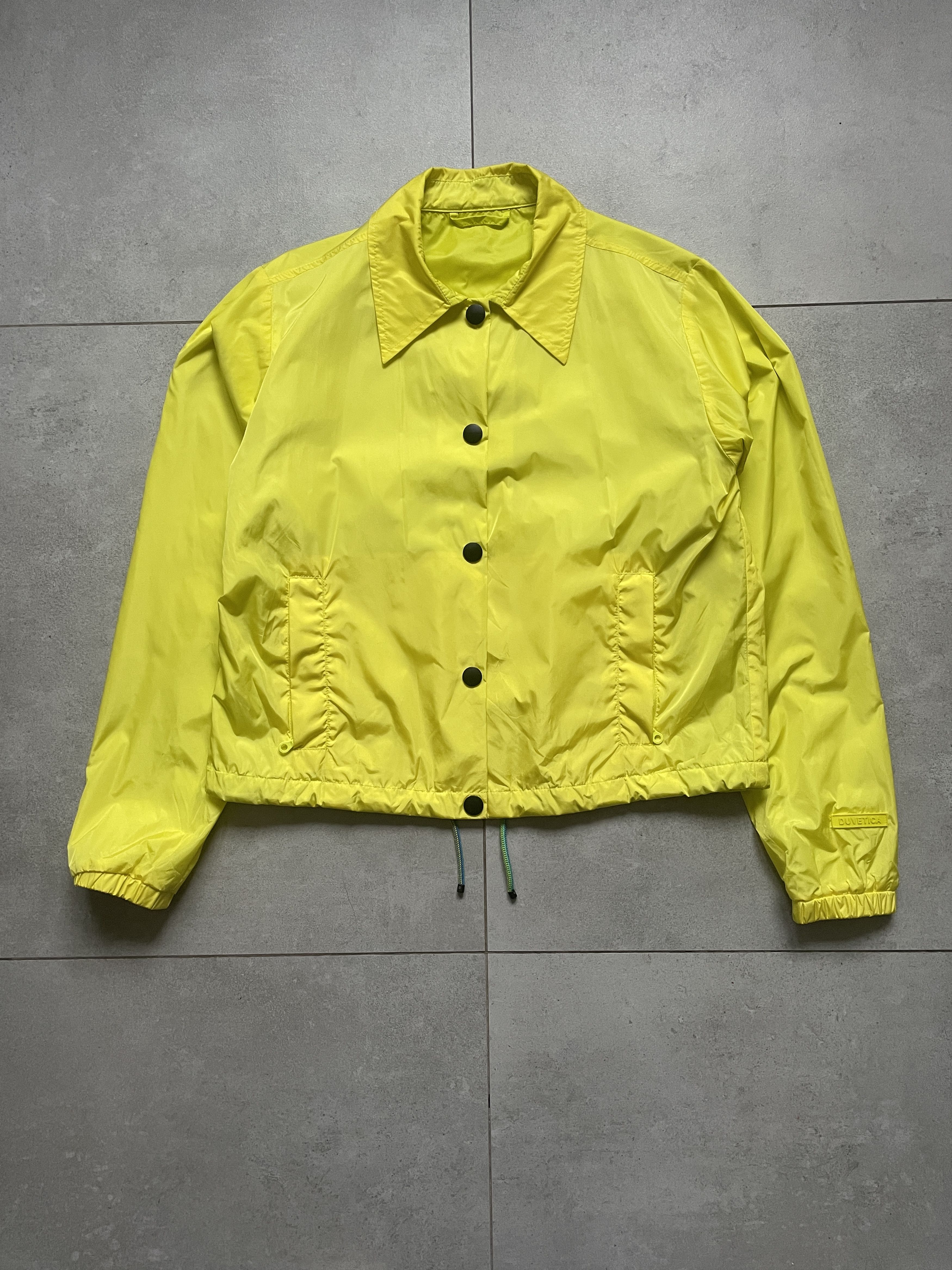 Duvetica DUVETICA ACNE TYPE NYLON GREEN YELLOW LIGHT JACKET Size S / US 4 / IT 40 - 1 Thumbnail