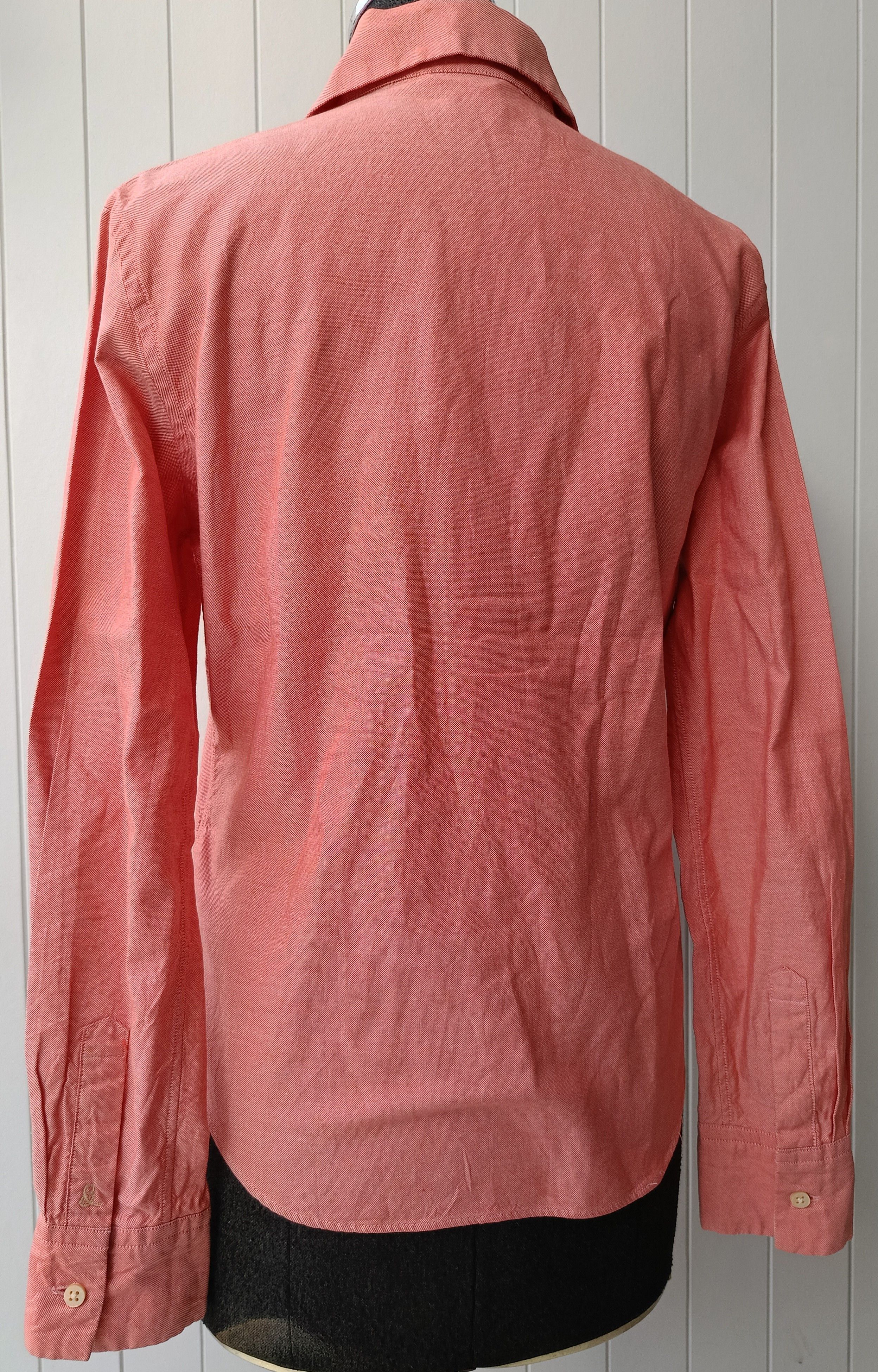 45rpm 45RPM studio by R 3 Japan solid plain red ladies slim shirt Size M / US 6-8 / IT 42-44 - 7 Thumbnail