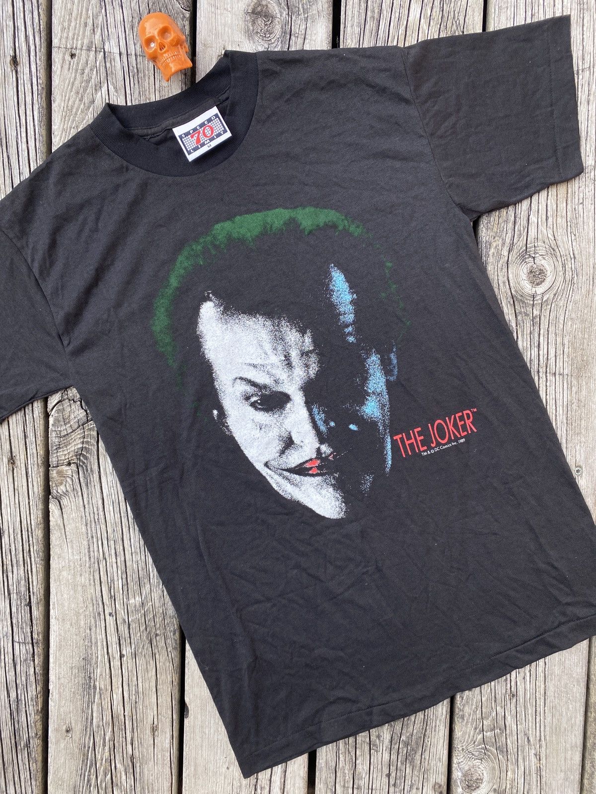 DC Comics × Vintage 80s Batman movie Joker print shirt sz M Size US M / EU 48-50 / 2 - 1 Thumbnail