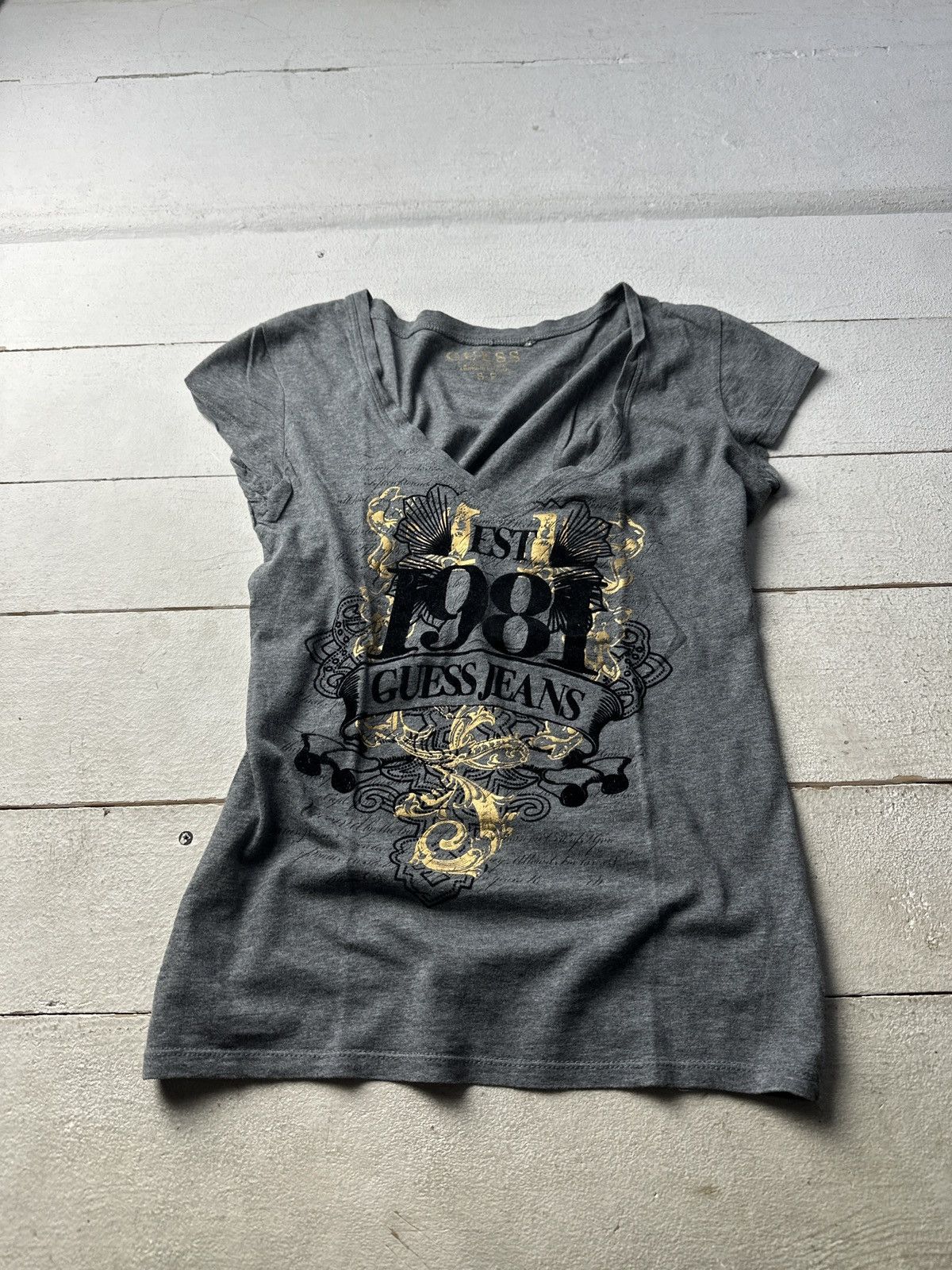Guess 🚨AVANT-GARDE GUESS TANK WOMEN Y2k BIG LOGO Size S / US 4 / IT 40 - 1 Thumbnail