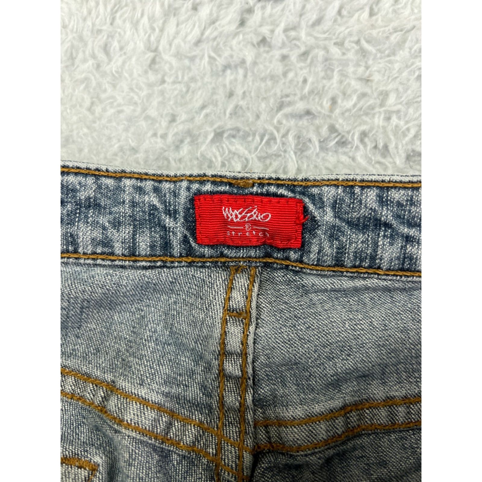 Mossimo Mossimo Jeans Women 13 Blue Denim Flared Mid Rise Cotton Blend 30x29 5-Pocket Size 34" / US 12 / IT 48 - 3 Thumbnail
