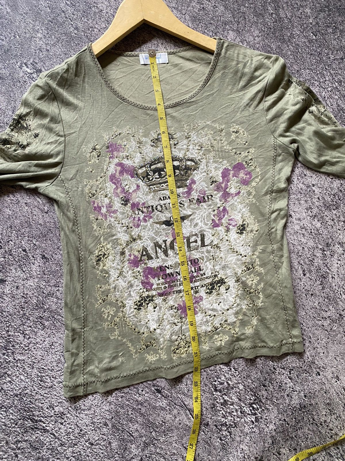 Hysteric Glamour × Japanese Brand Y2k to the angle ifsixwasnine longsleeve Size S / US 4 / IT 40 - 7 Thumbnail