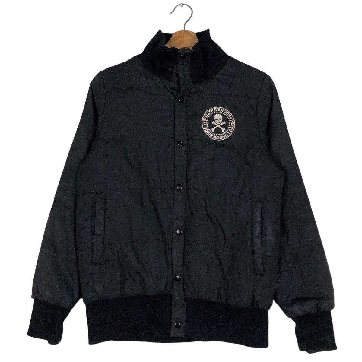 Hysteric Glamour 🔥Bomber Jacket Design Super Lovers Japan Big Logo Skeleton Size US M / EU 48-50 / 2 - 1 Thumbnail