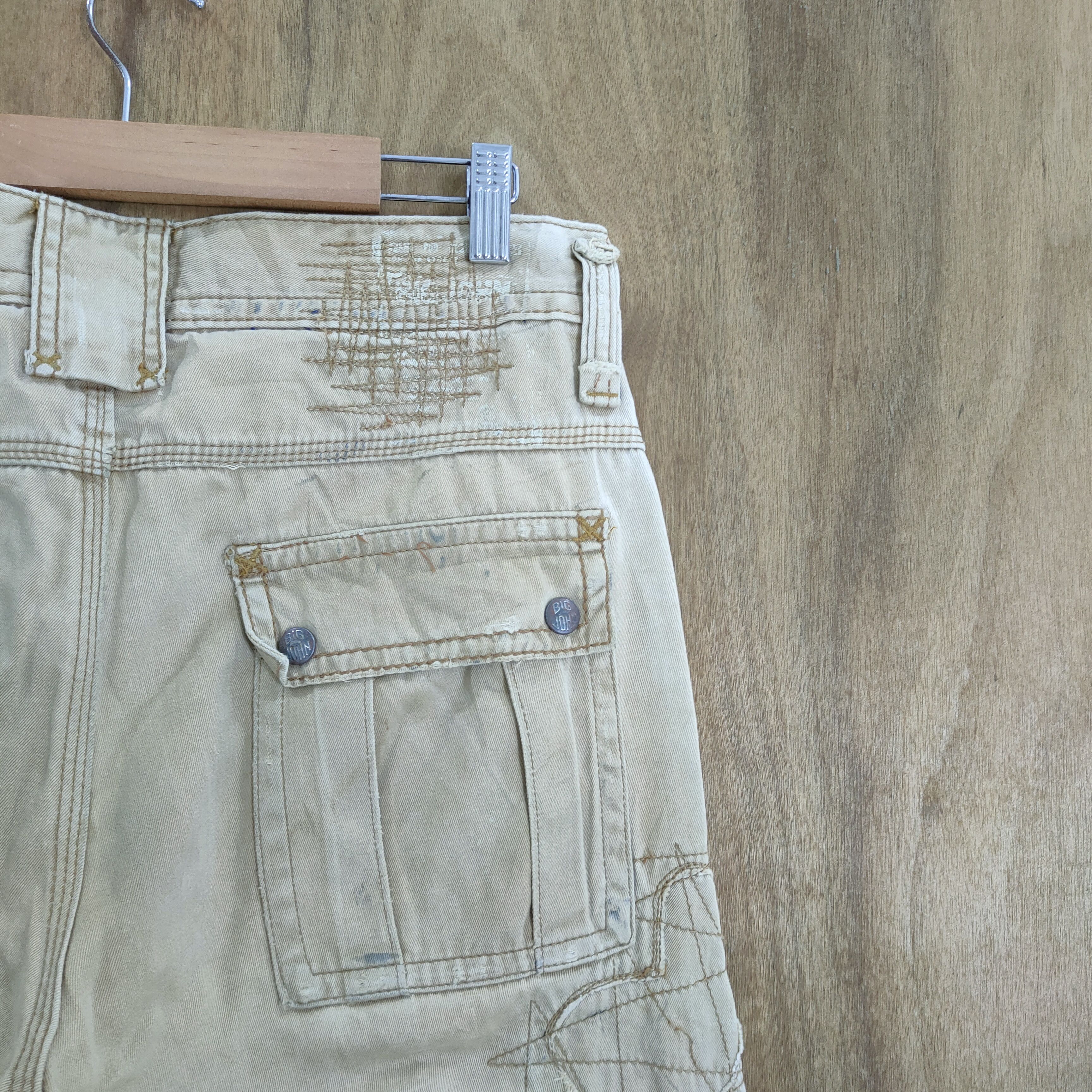 Japanese Brand VINTAGE BIG J DISTRESSED CARGO PANTS Size US 32 / EU 48 - 11 Thumbnail