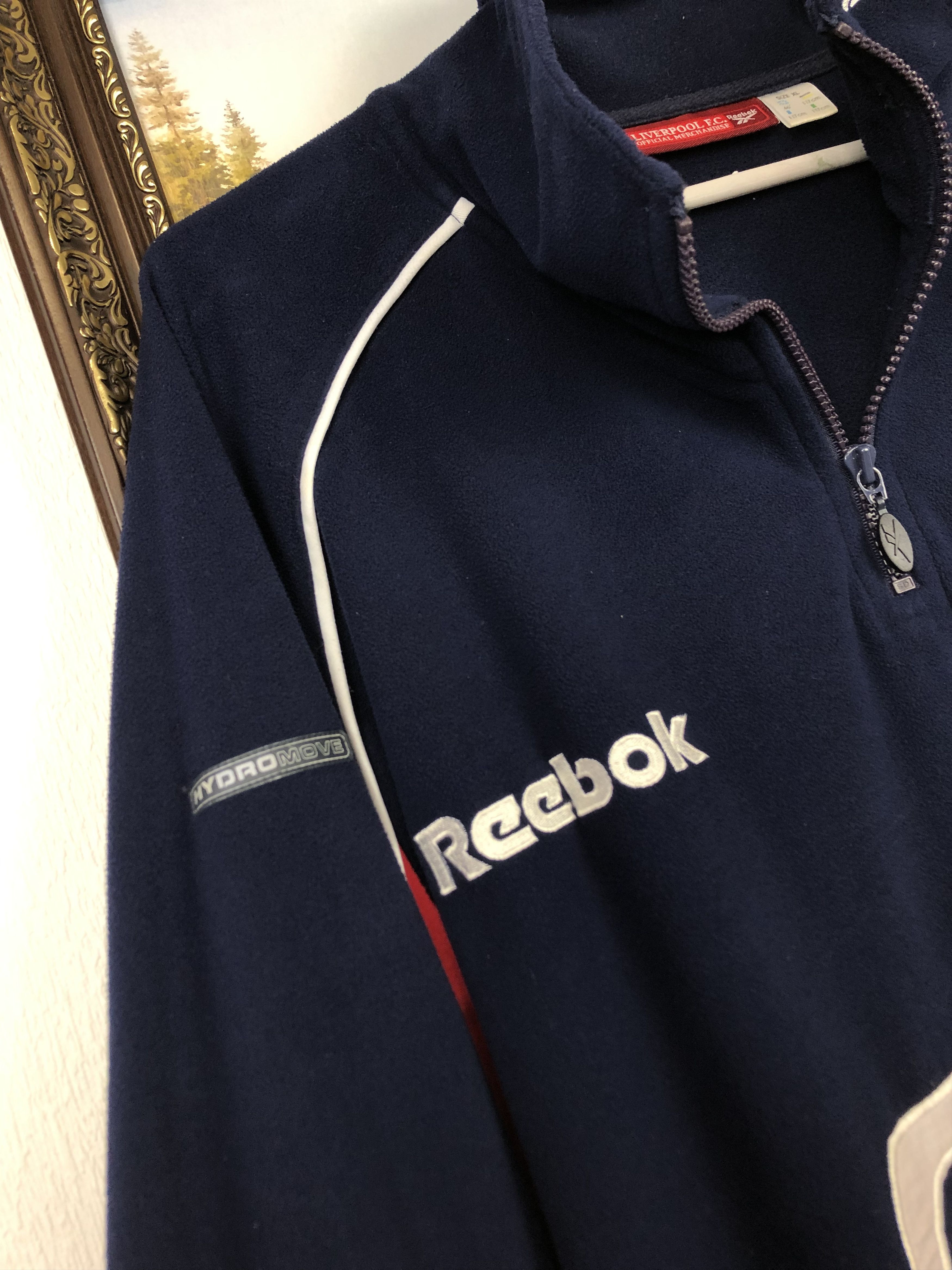 Reebok Vintage Reebok Liverpool Football Fleece Track Sweatshirt Size US XL / EU 56 / 4 - 5 Thumbnail