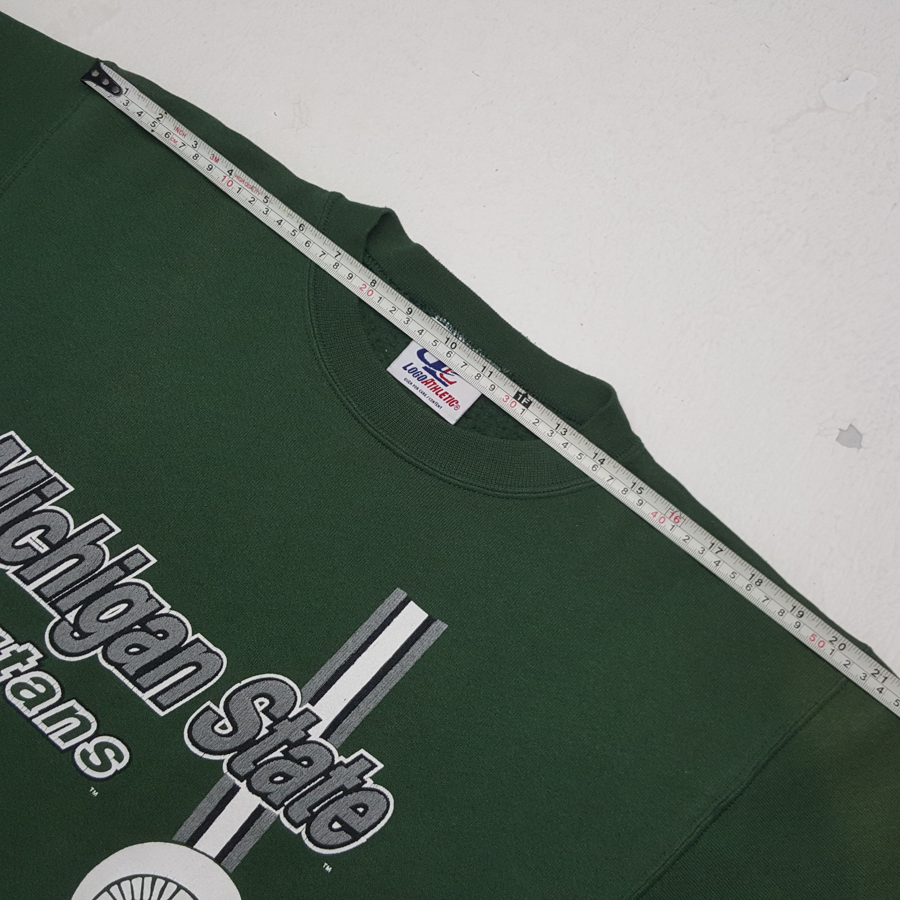 Logo Athletic × NFL × Vintage Vintage Michigan State Spartans American Football Sweatshirt Size US M / EU 48-50 / 2 - 5 Thumbnail